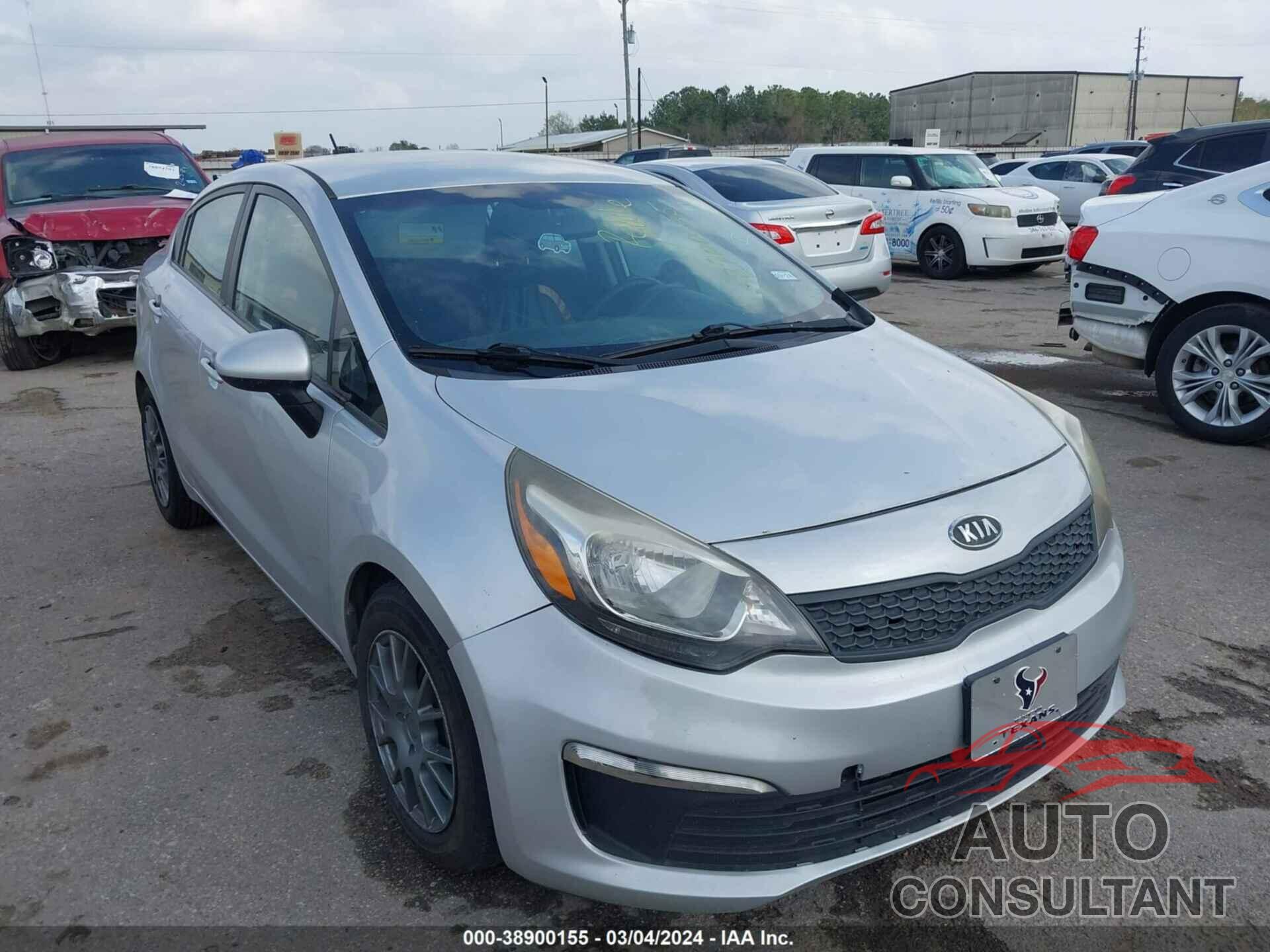 KIA RIO 2016 - KNADM4A39G6594887