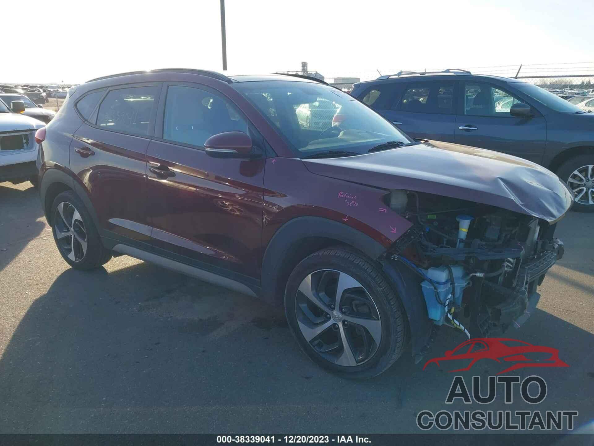 HYUNDAI TUCSON 2018 - KM8J3CA24JU618697