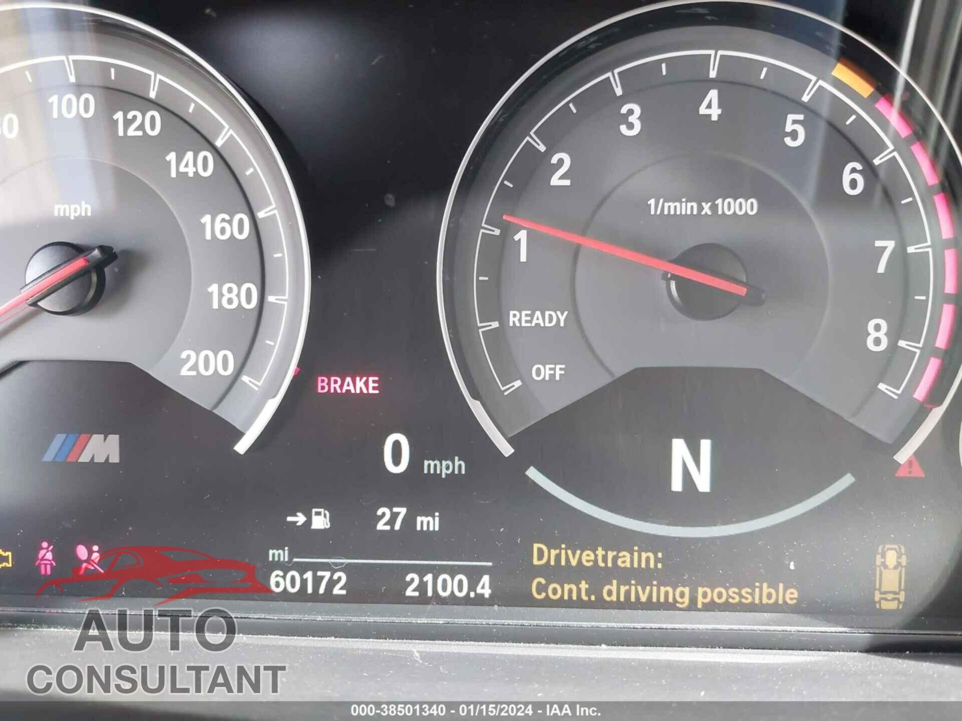 BMW M3 2016 - WBS8M9C59G5D30442