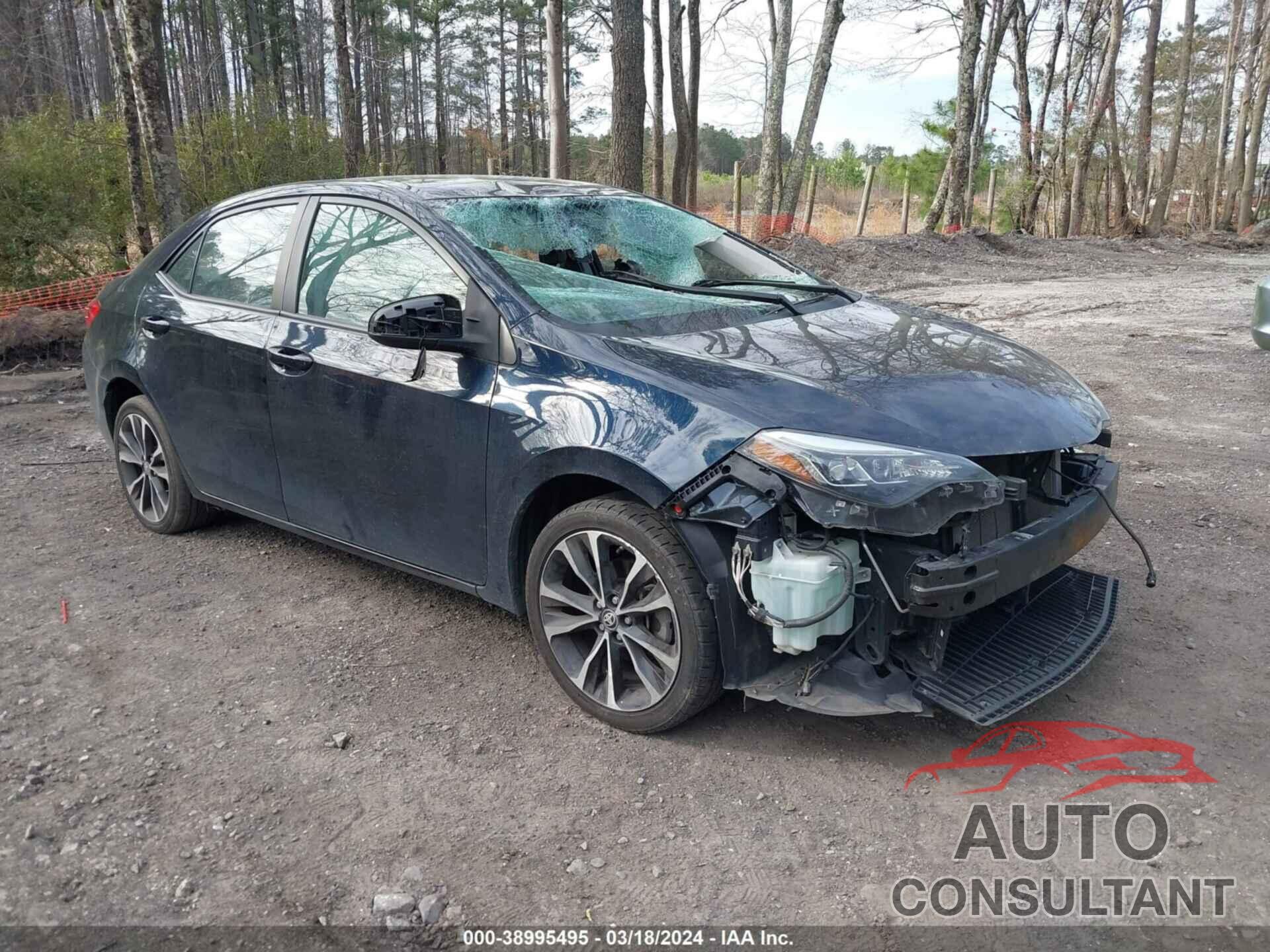 TOYOTA COROLLA 2019 - 2T1BURHE4KC180383
