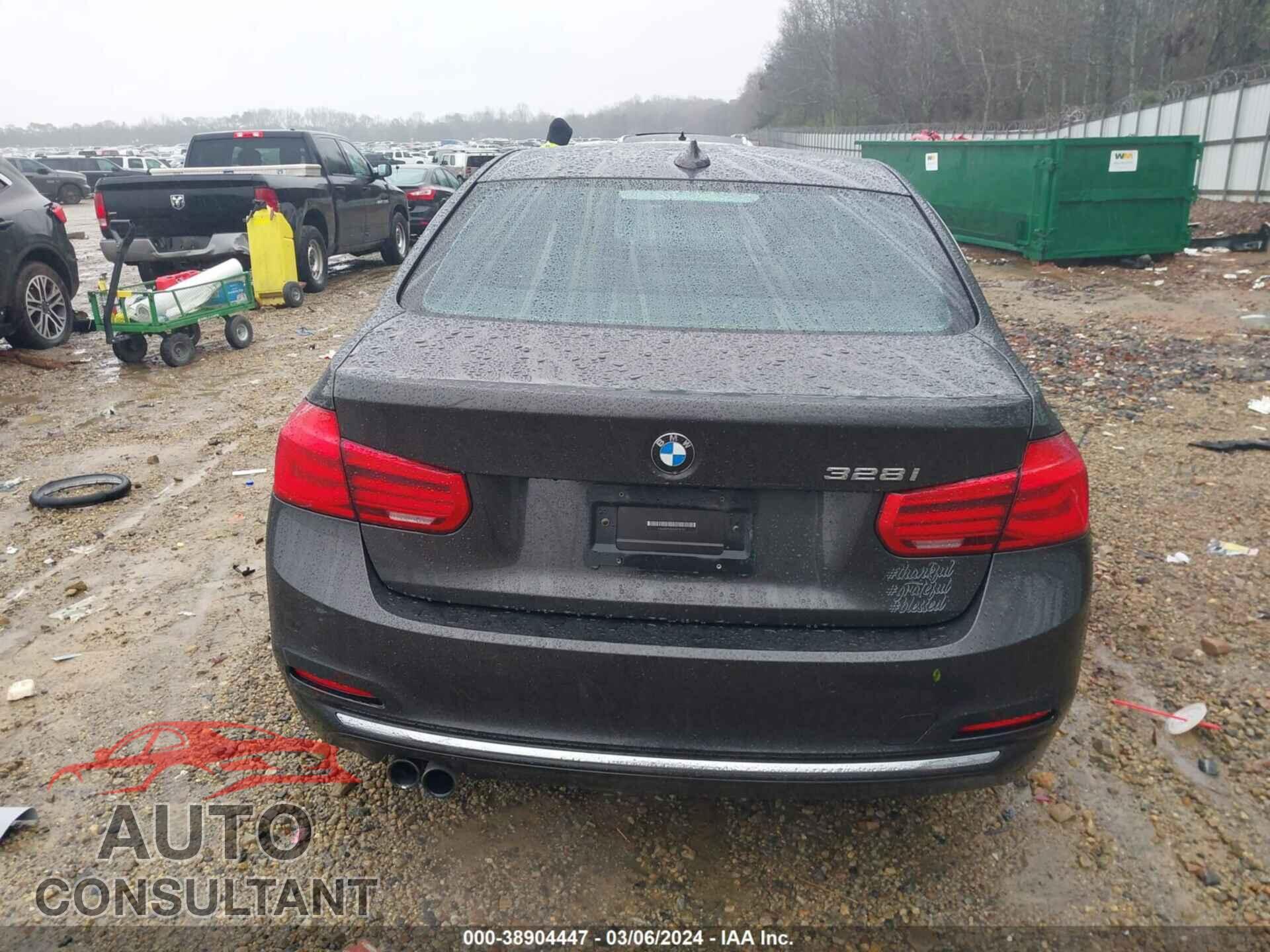 BMW 328 2016 - WBA8E9G52GNT87591