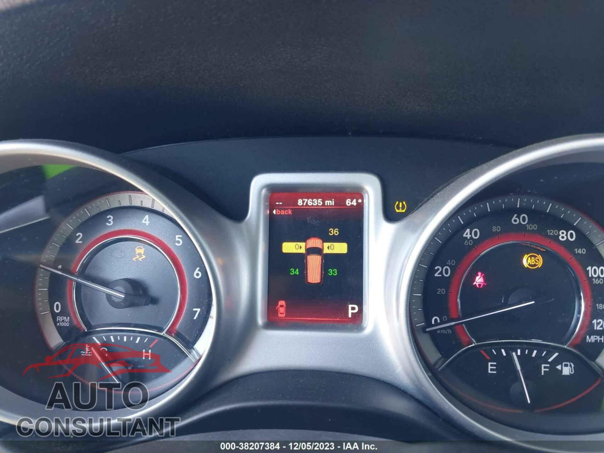 DODGE JOURNEY 2017 - 3C4PDCGG9HT625633