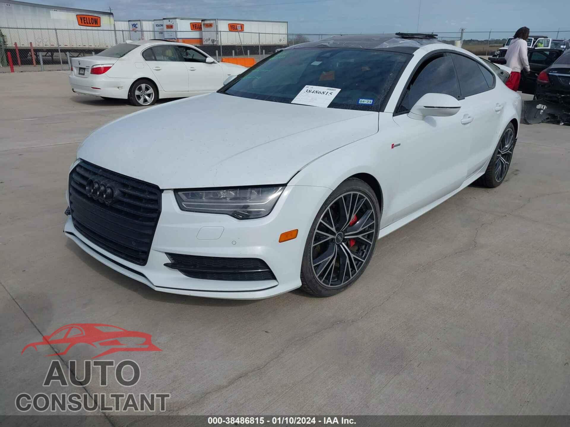 AUDI A7 2016 - WAU2GAFC8GN012824