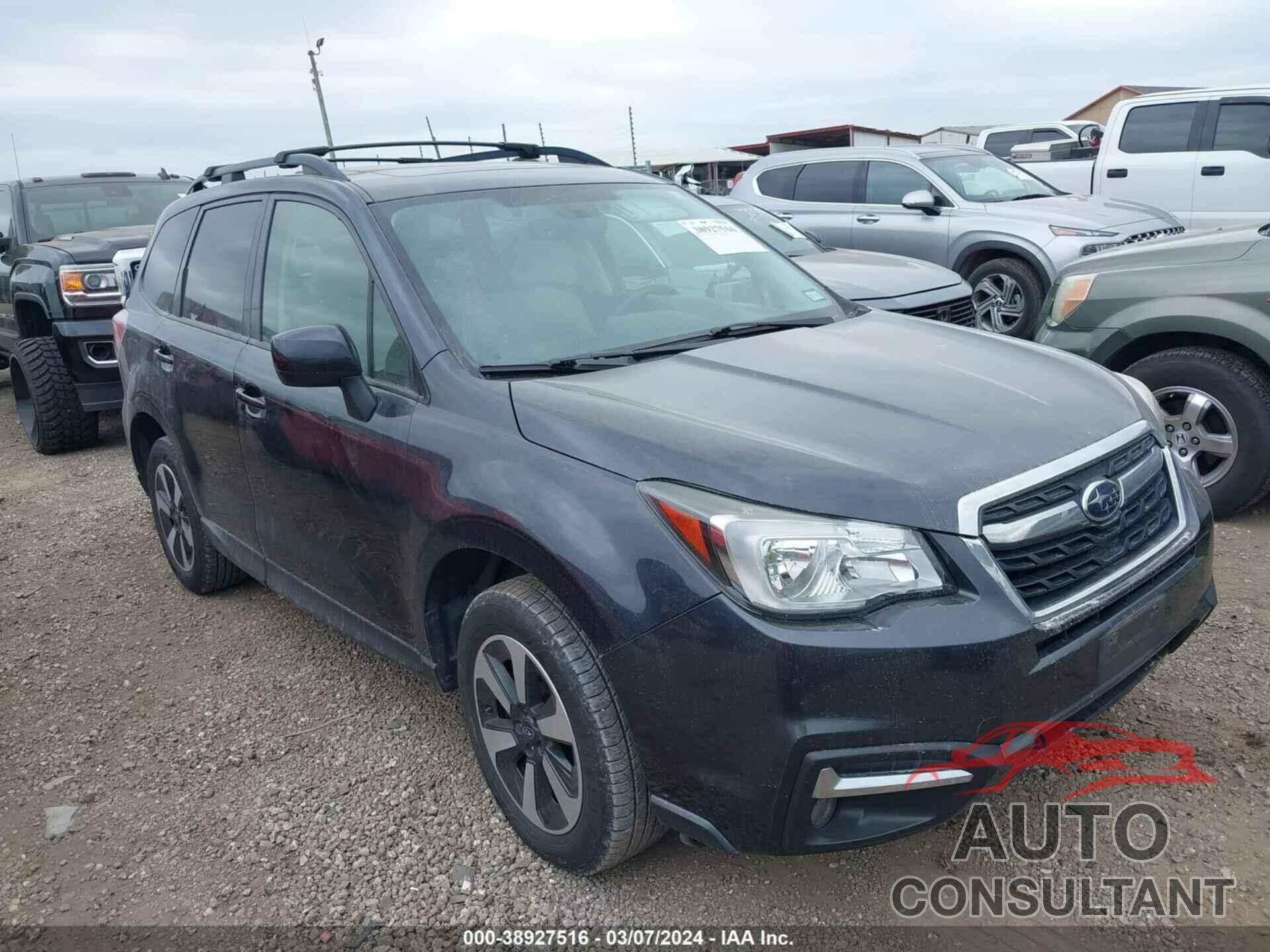 SUBARU FORESTER 2018 - JF2SJAGC6JH499483