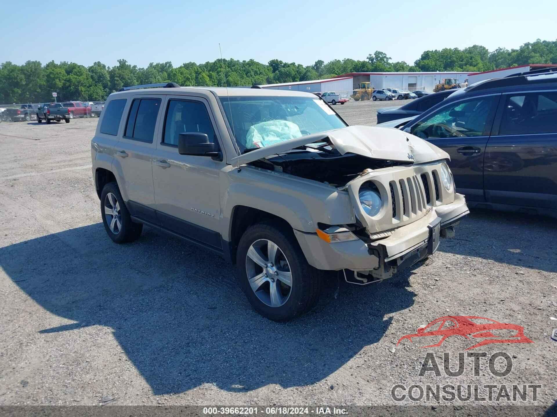 JEEP PATRIOT 2017 - 1C4NJRFB1HD179444