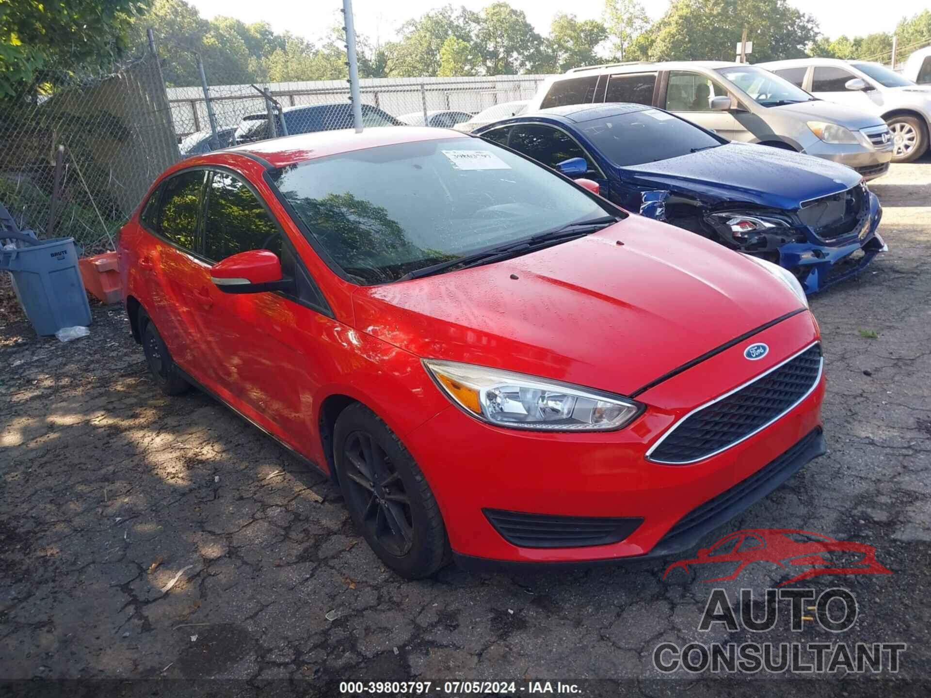 FORD FOCUS 2016 - 1FADP3F27GL235677