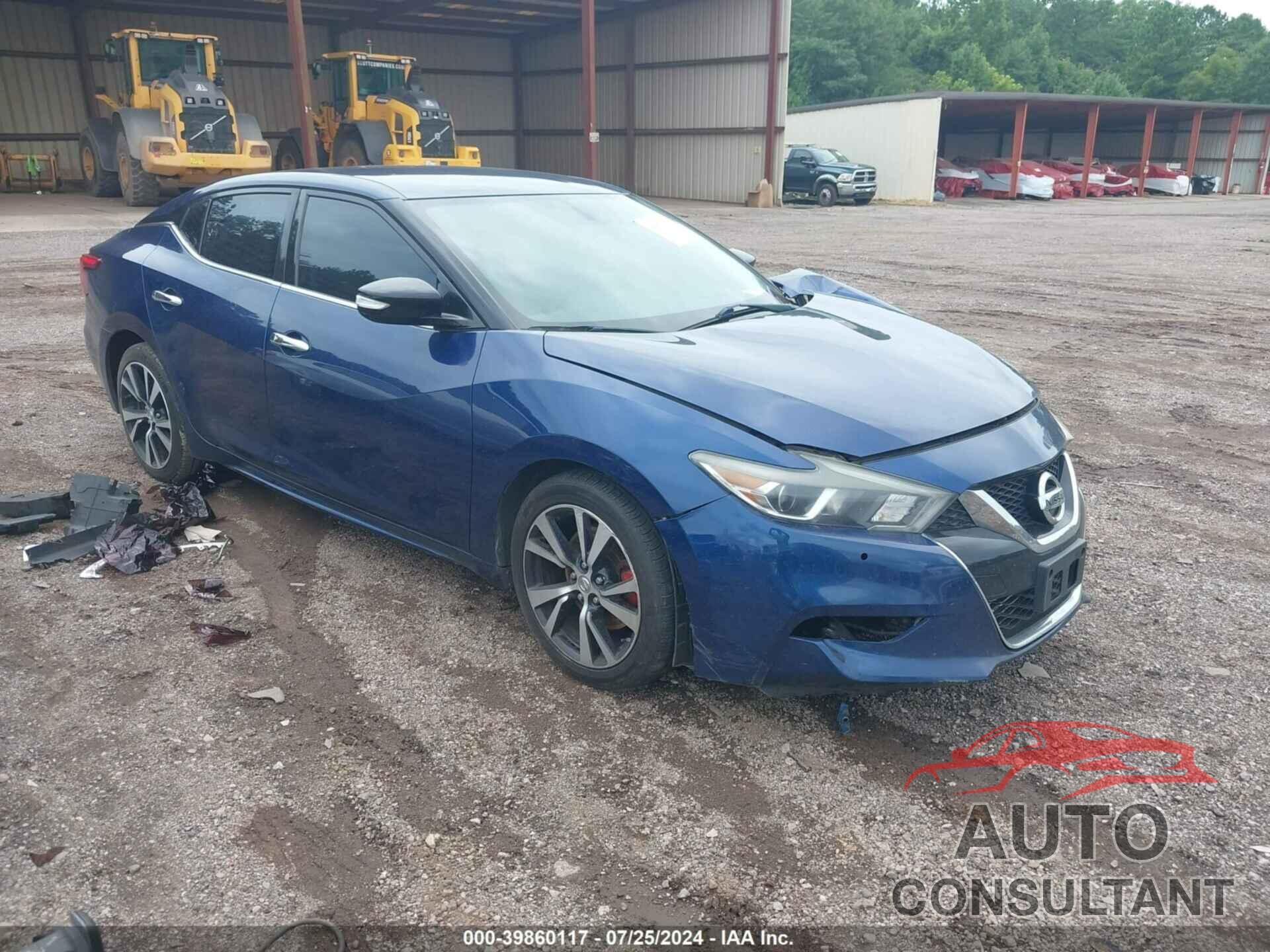 NISSAN MAXIMA 2018 - 1N4AA6APXJC379482