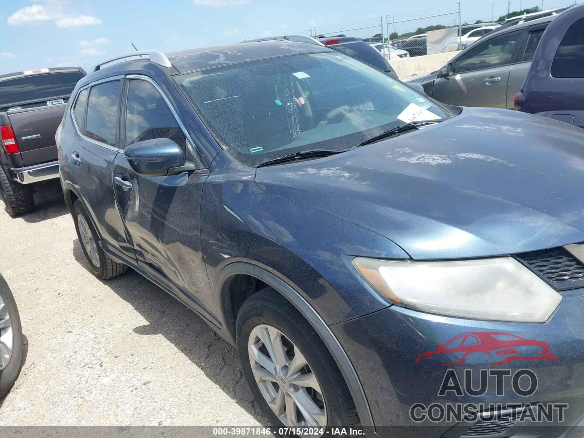 NISSAN ROGUE 2016 - KNMAT2MT5GP623899