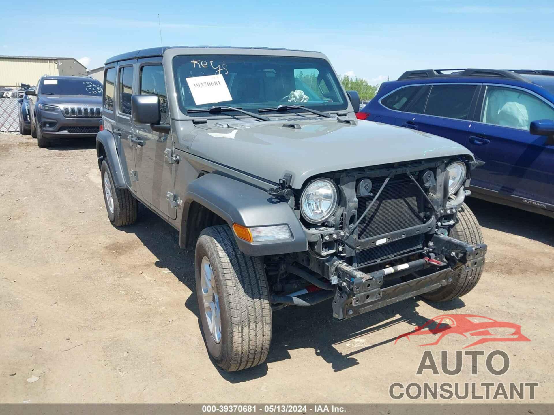 JEEP WRANGLER UNLIMITED 2018 - 1C4HJXDG2JW234302
