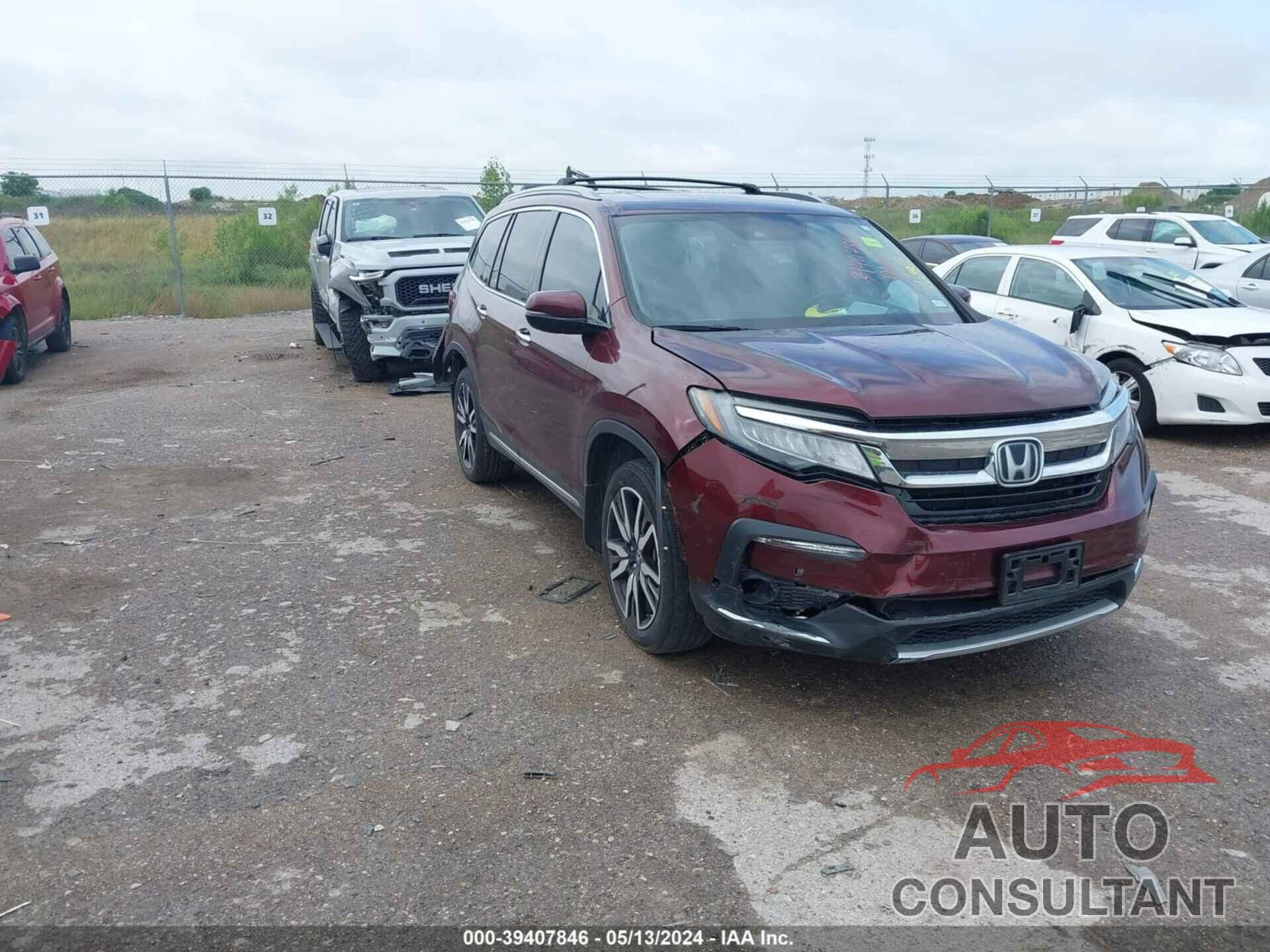 HONDA PILOT 2019 - 5FNYF6H95KB049822