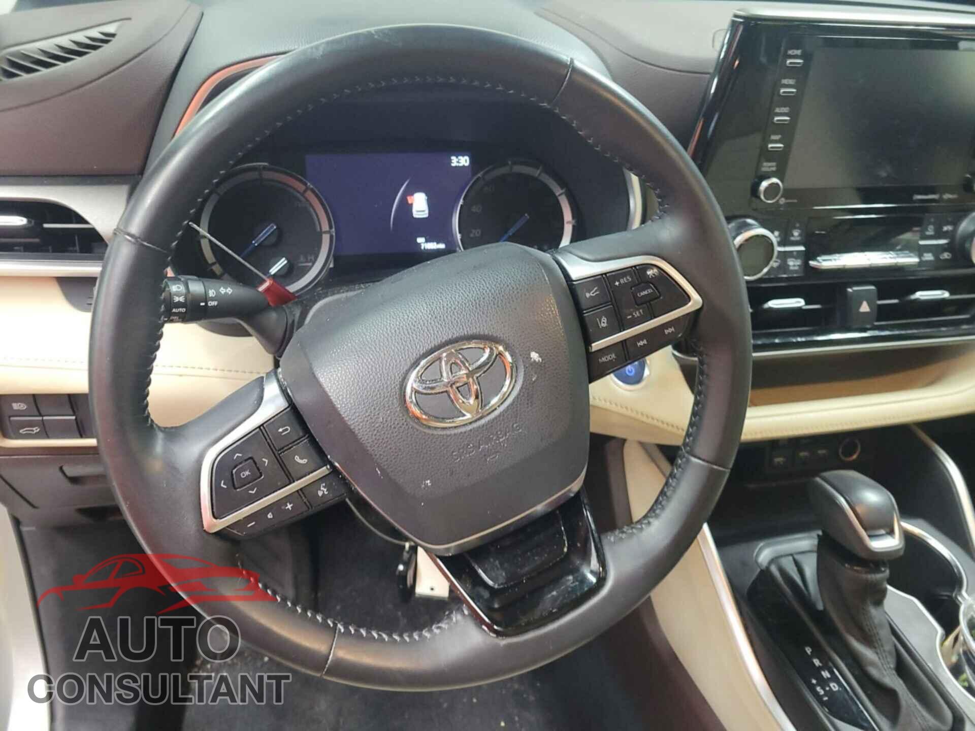 TOYOTA HIGHLANDER 2021 - 5TDHARAH7MS509188