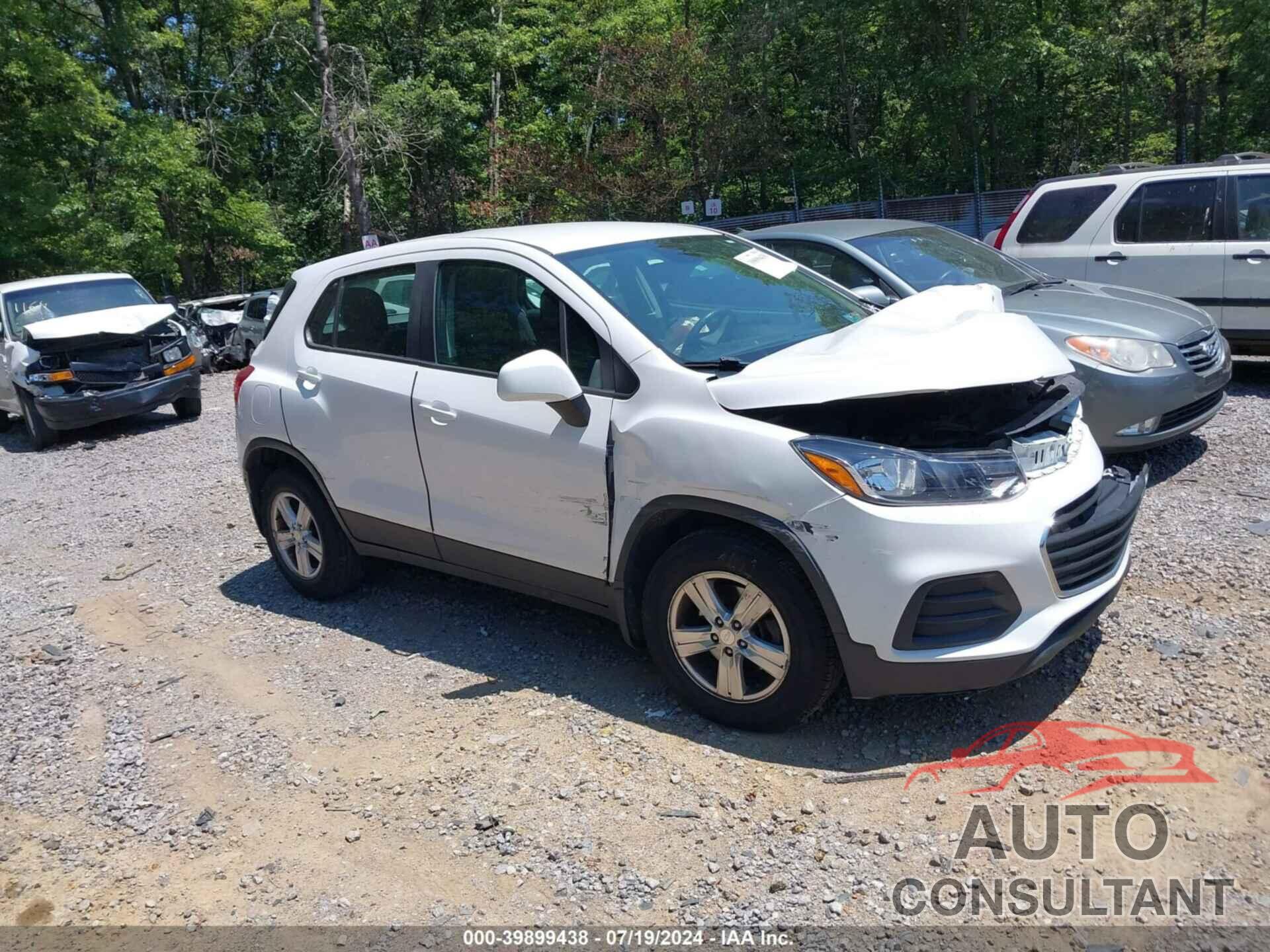 CHEVROLET TRAX 2019 - 3GNCJKSB3KL222937