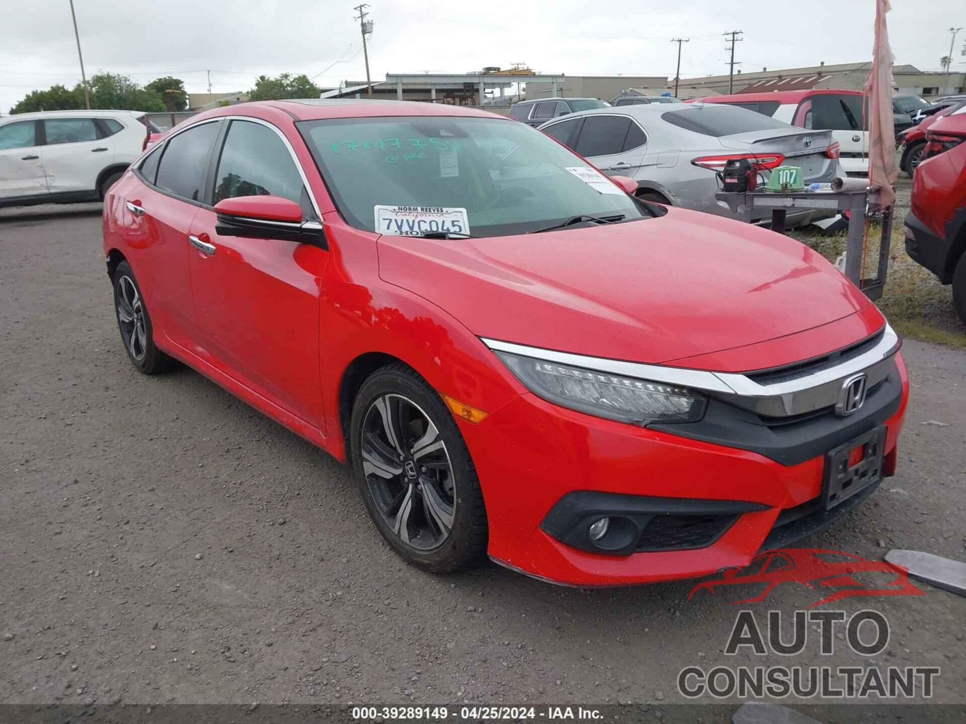 HONDA CIVIC 2016 - 2HGFC1F90GH645042