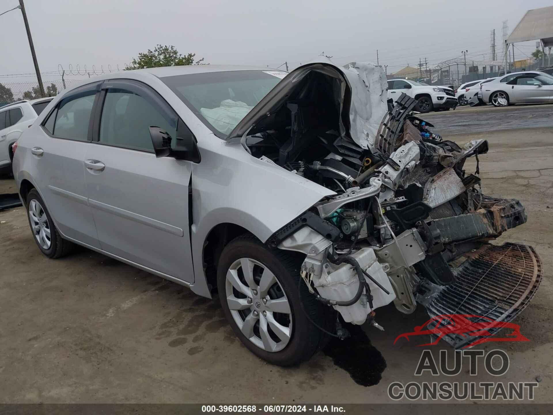 TOYOTA COROLLA 2016 - 5YFBURHE8GP401569