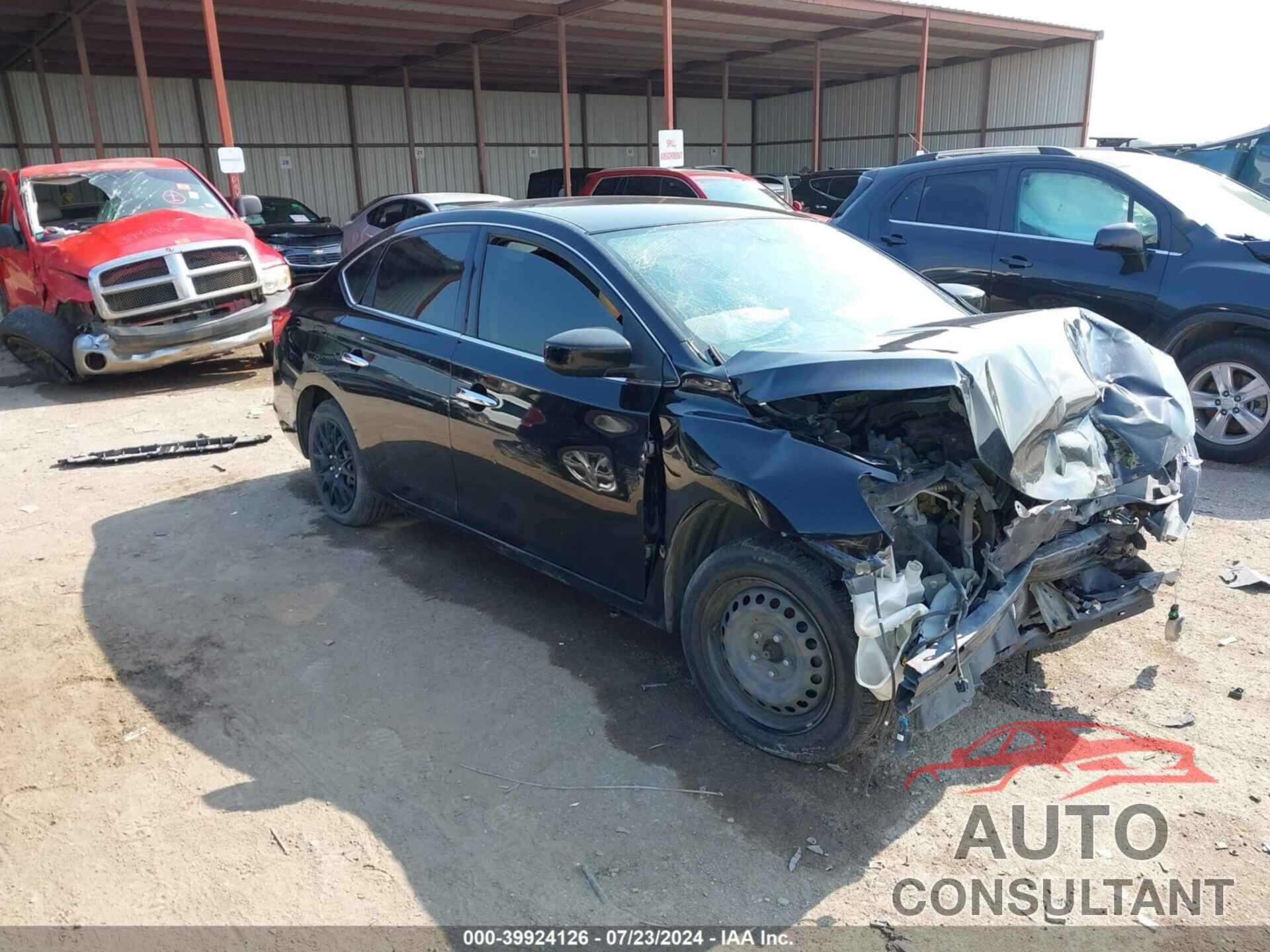 NISSAN SENTRA 2019 - 3N1AB7AP4KY265101