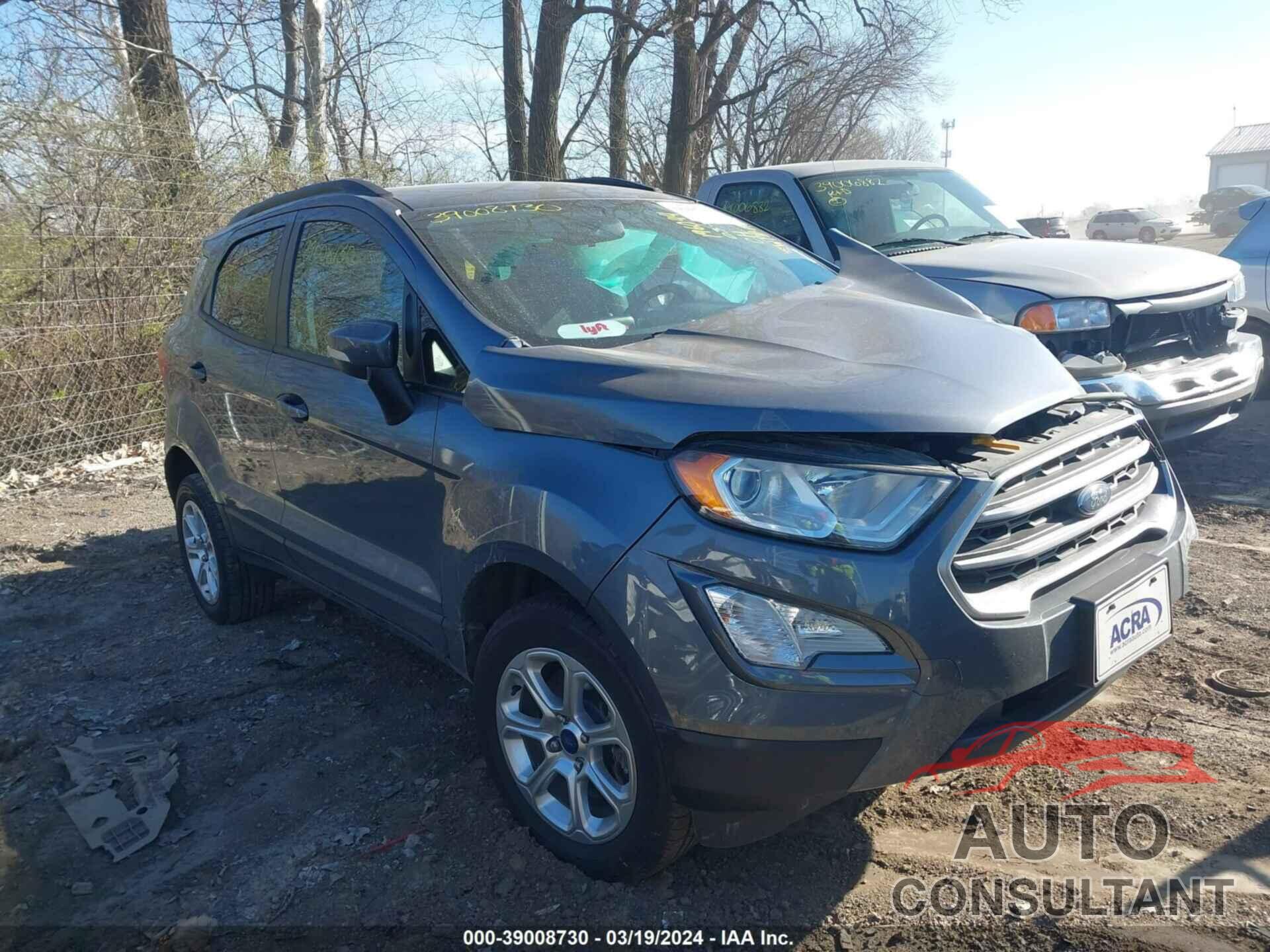 FORD ECOSPORT 2018 - MAJ6P1UL2JC196044