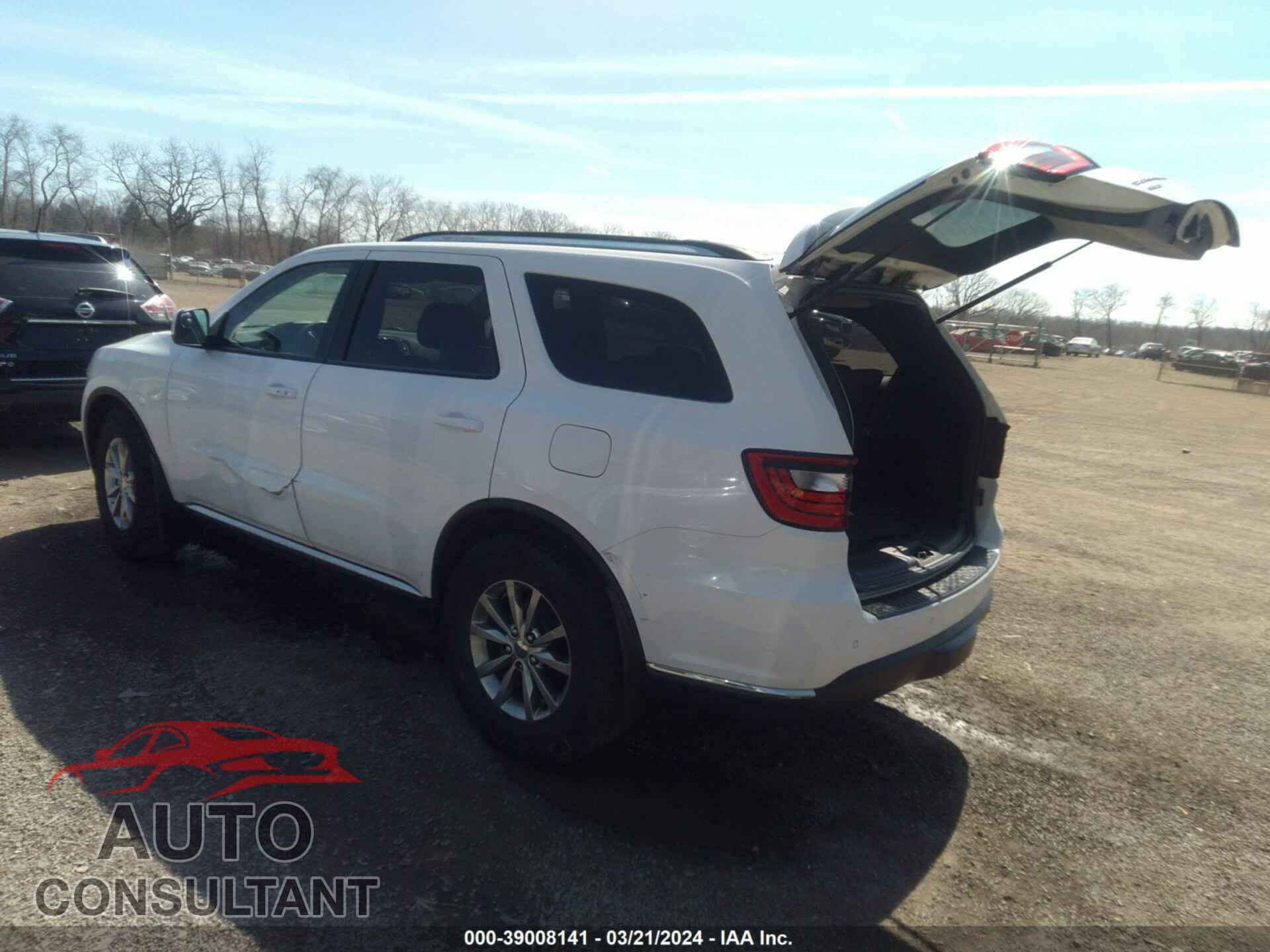 DODGE DURANGO 2017 - 1C4RDJAG7HC881030