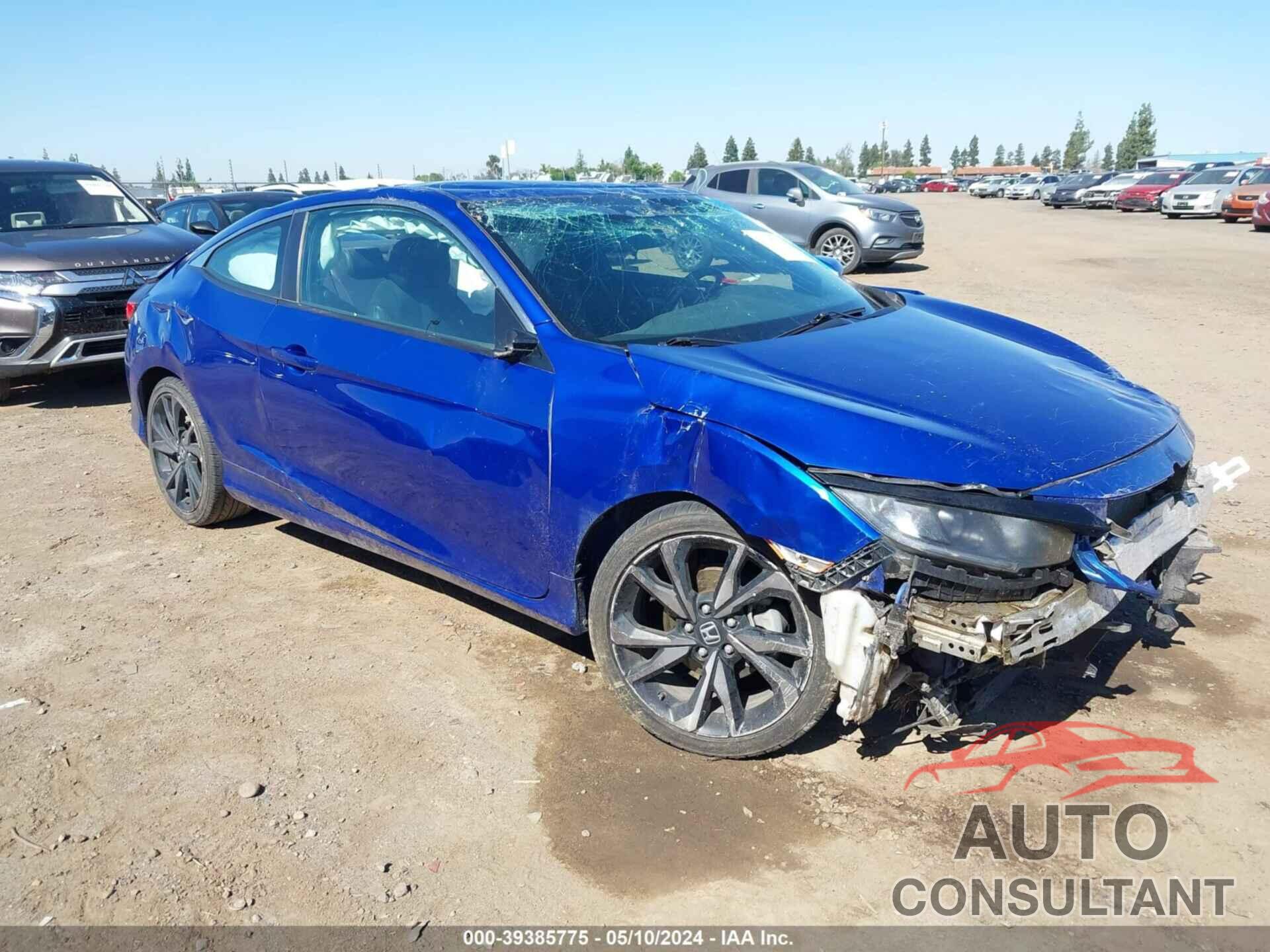 HONDA CIVIC 2019 - 2HGFC4B82KH302594