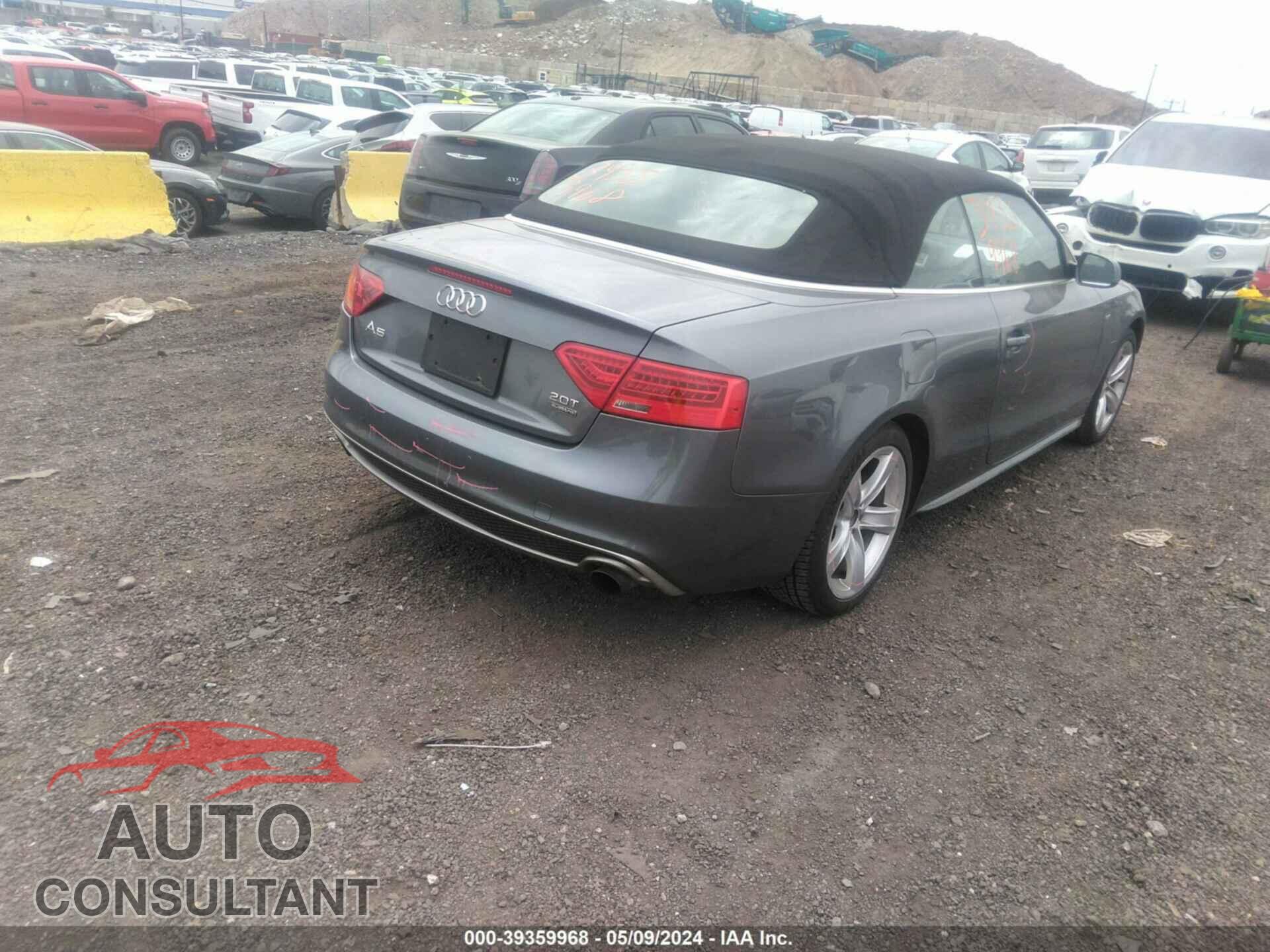 AUDI A5 2016 - WAUD2AFH9GN004234
