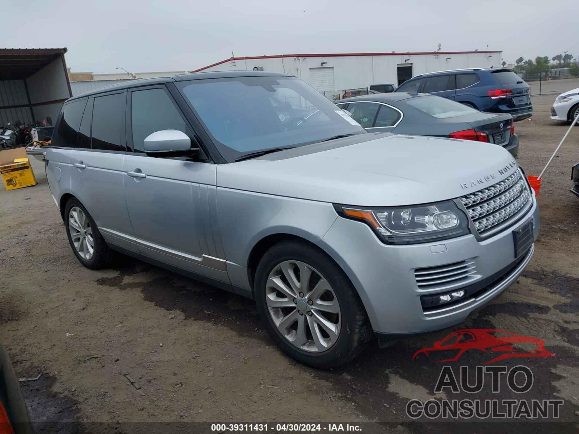 LAND ROVER RANGE ROVER 2016 - SALGS2KF9GA304589