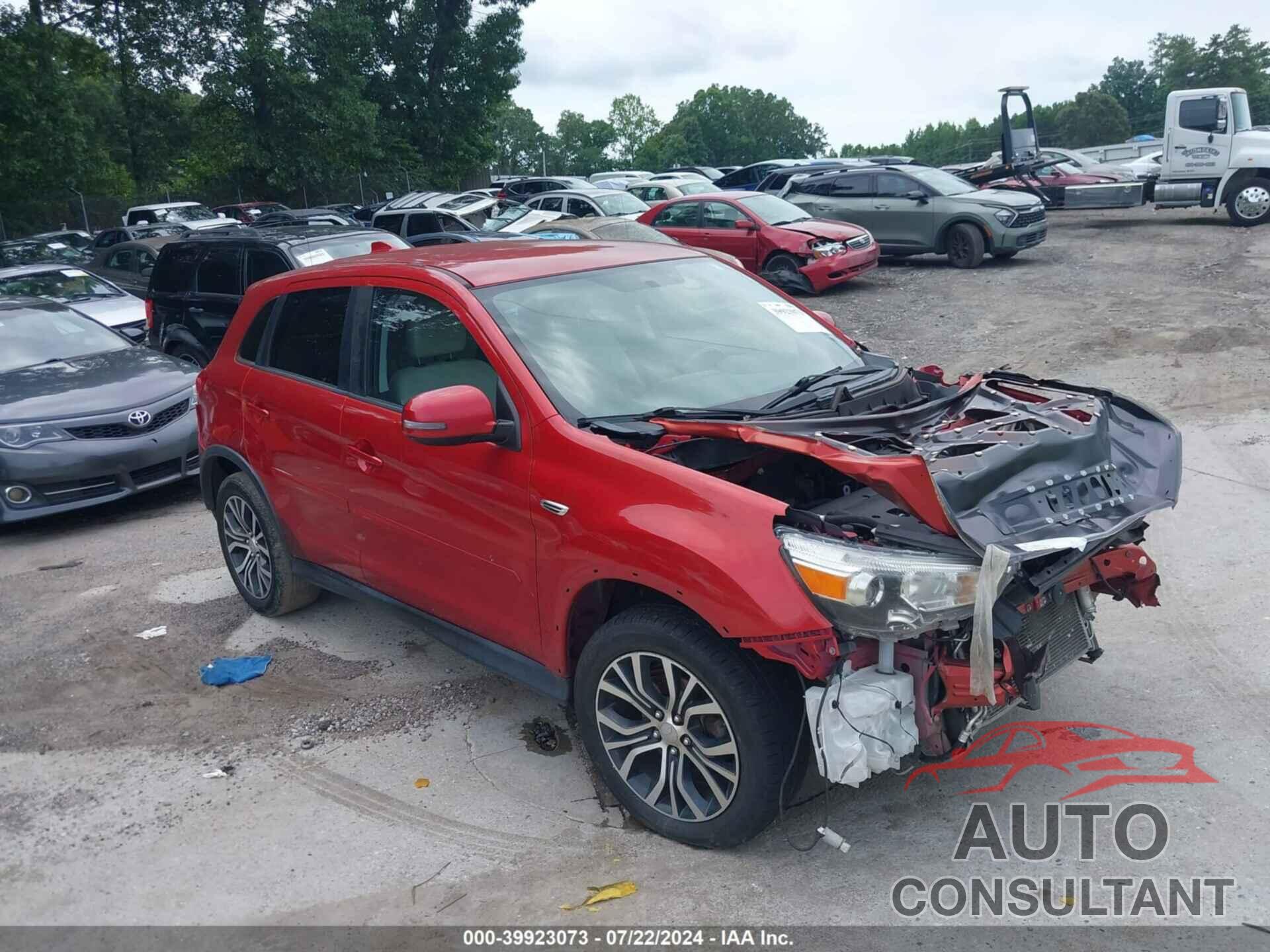 MITSUBISHI OUTLANDER SPORT 2017 - JA4AP3AU7HZ012280