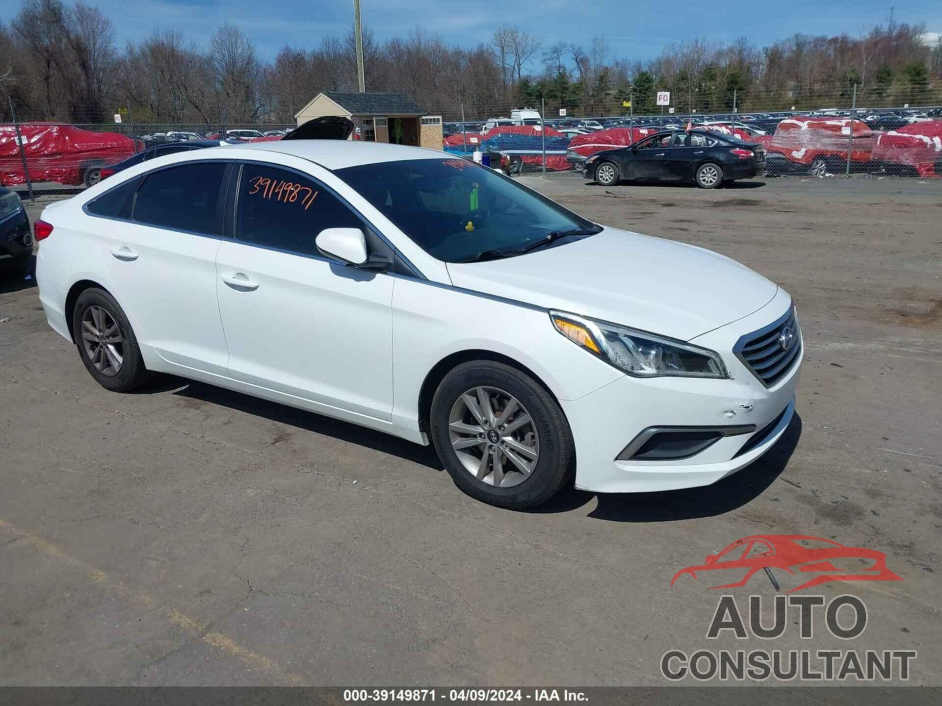 HYUNDAI SONATA 2017 - 5NPE24AF0HH588345