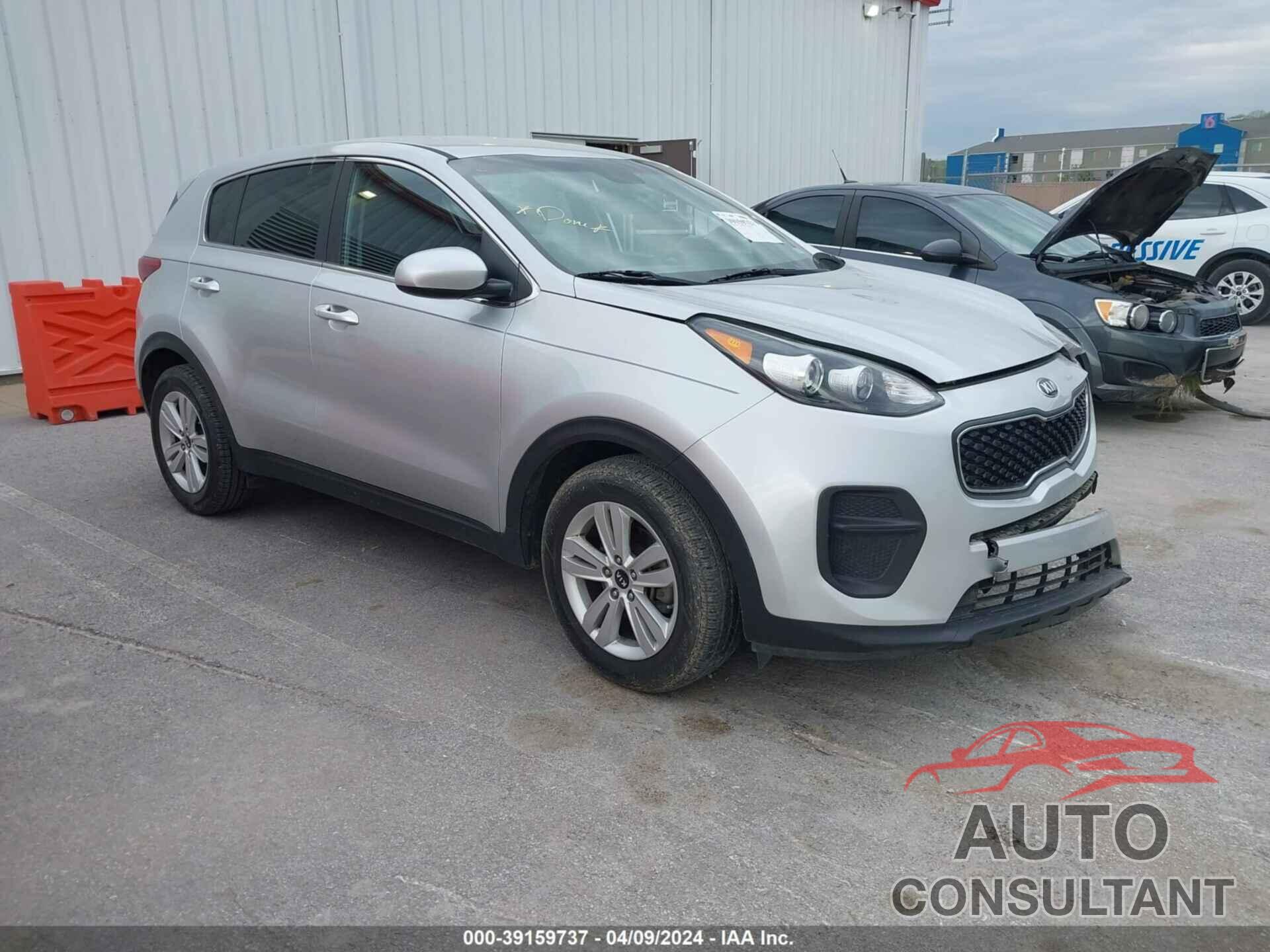 KIA SPORTAGE 2019 - KNDPM3AC7K7582105