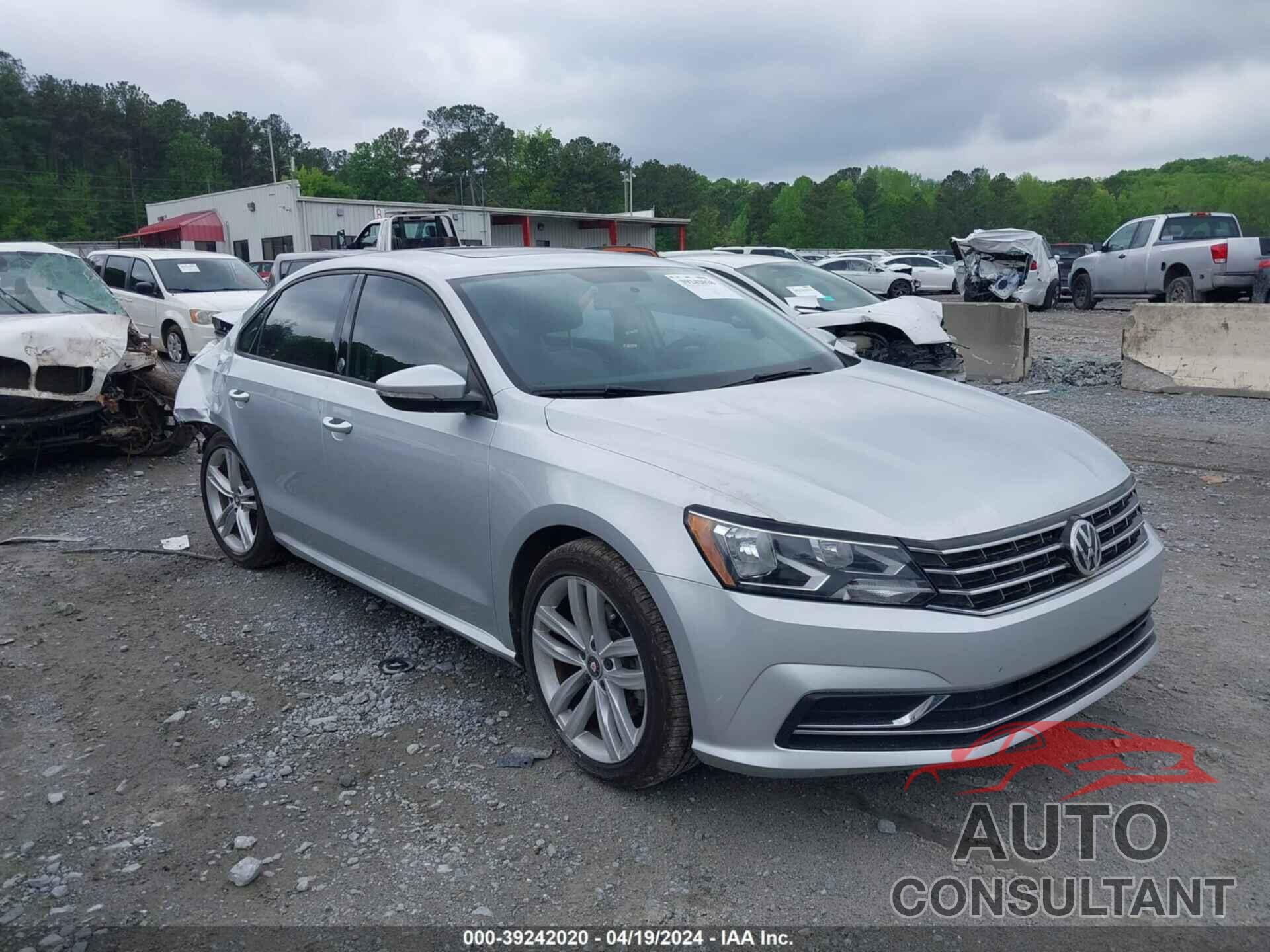 VOLKSWAGEN PASSAT 2019 - 1VWLA7A39KC002064