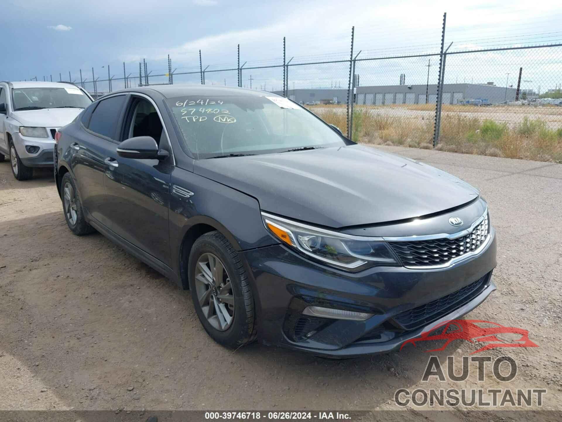 KIA OPTIMA 2019 - 5XXGT4L39KG288170
