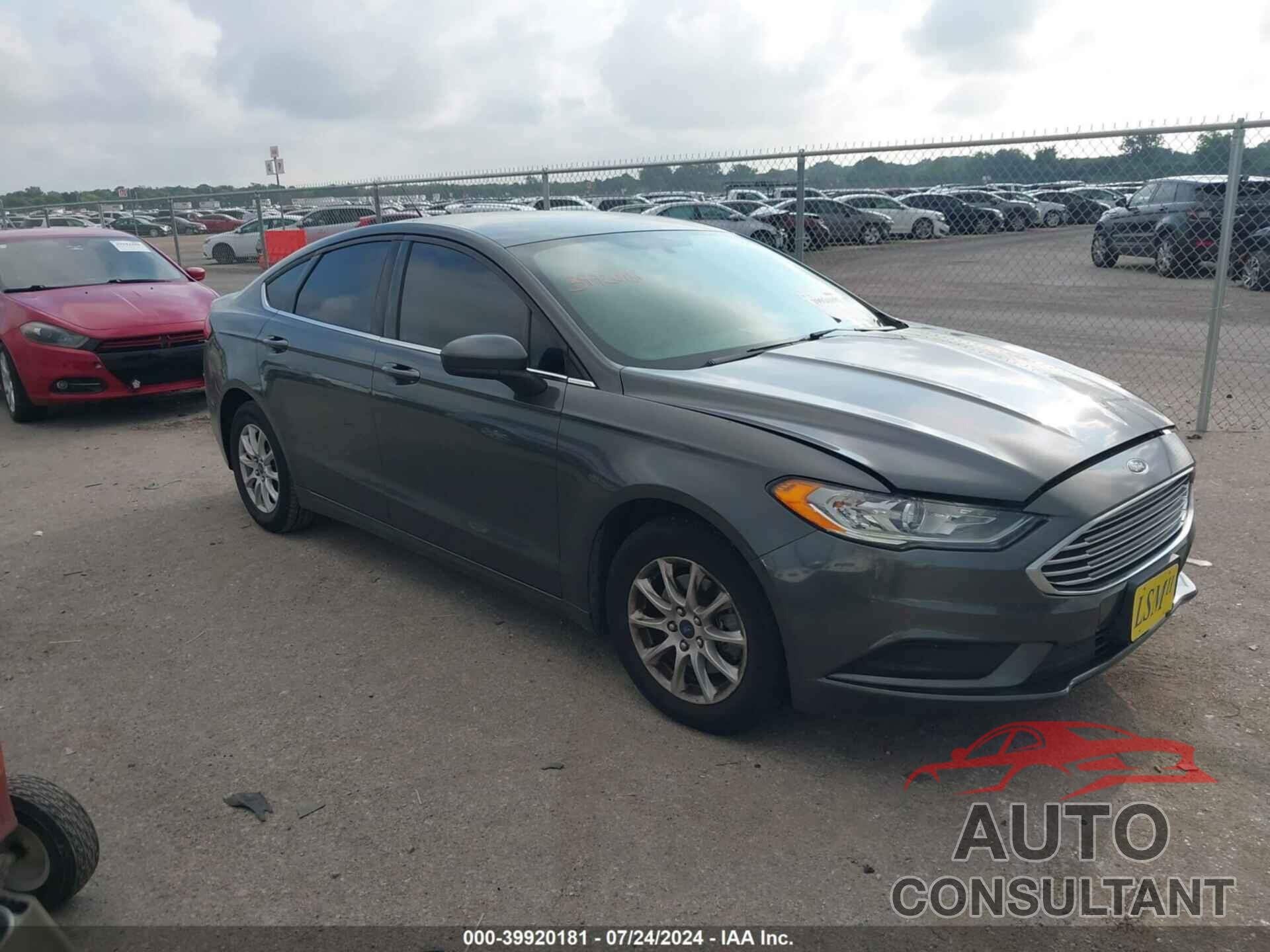 FORD FUSION 2017 - 3FA6P0G70HR301443