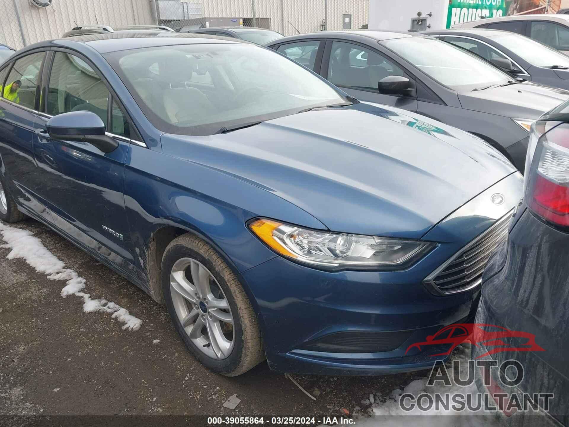 FORD FUSION HYBRID 2018 - 3FA6P0UU5JR281951