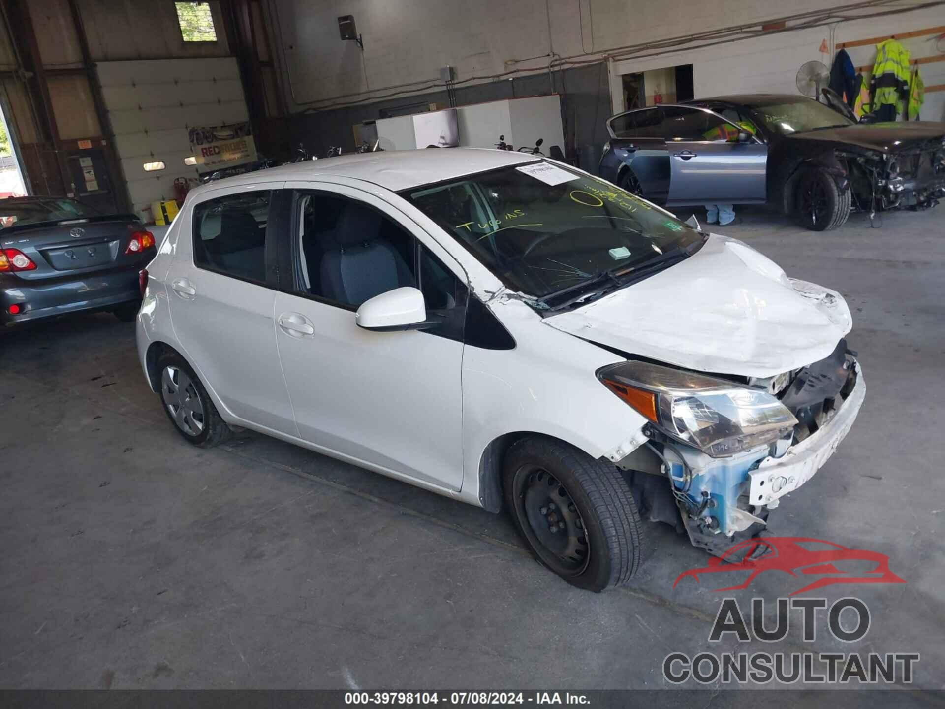 TOYOTA YARIS 2016 - VNKKTUD39GA069700