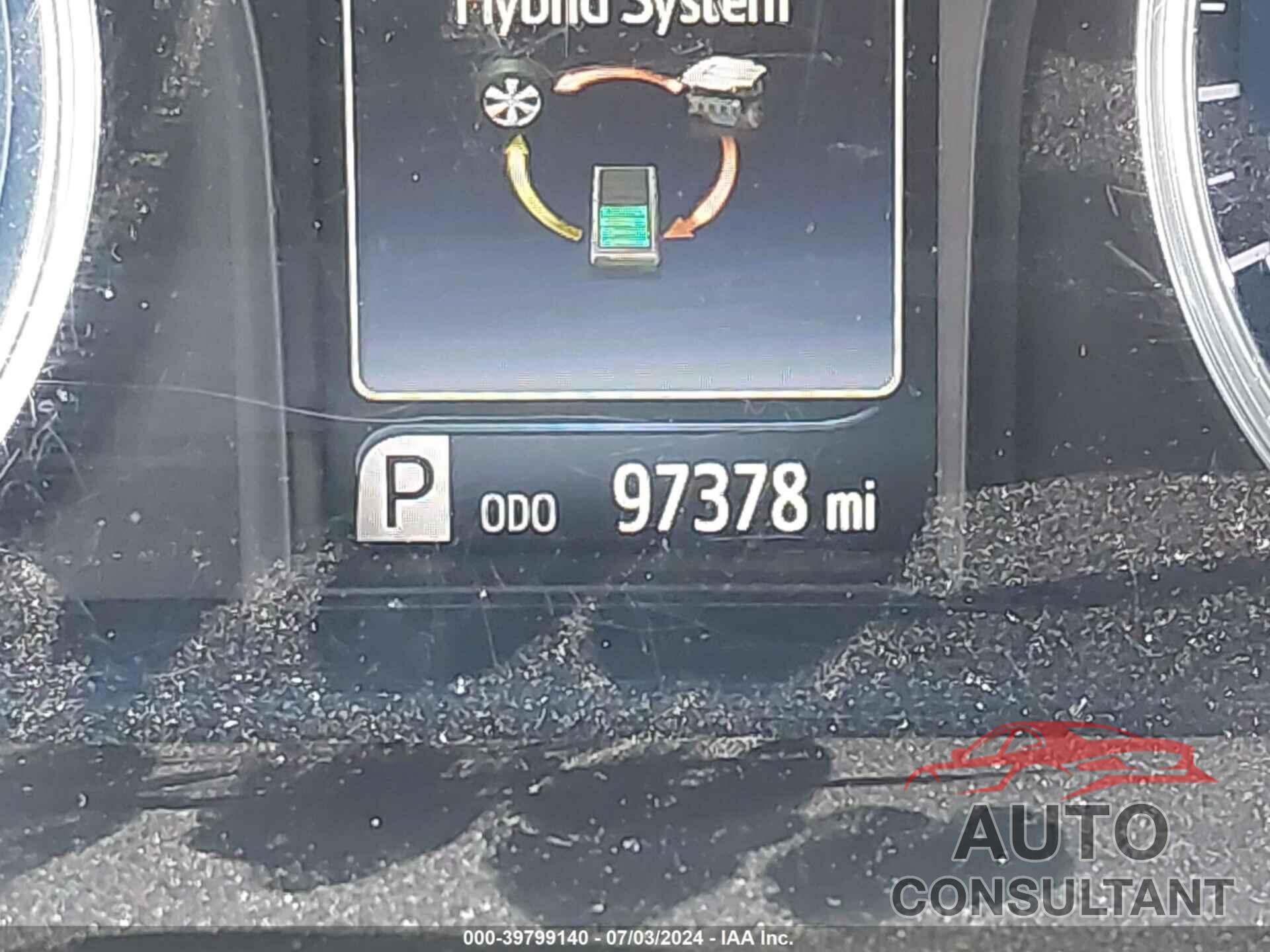 TOYOTA CAMRY HYBRID 2016 - 4T1BD1FK2GU199305