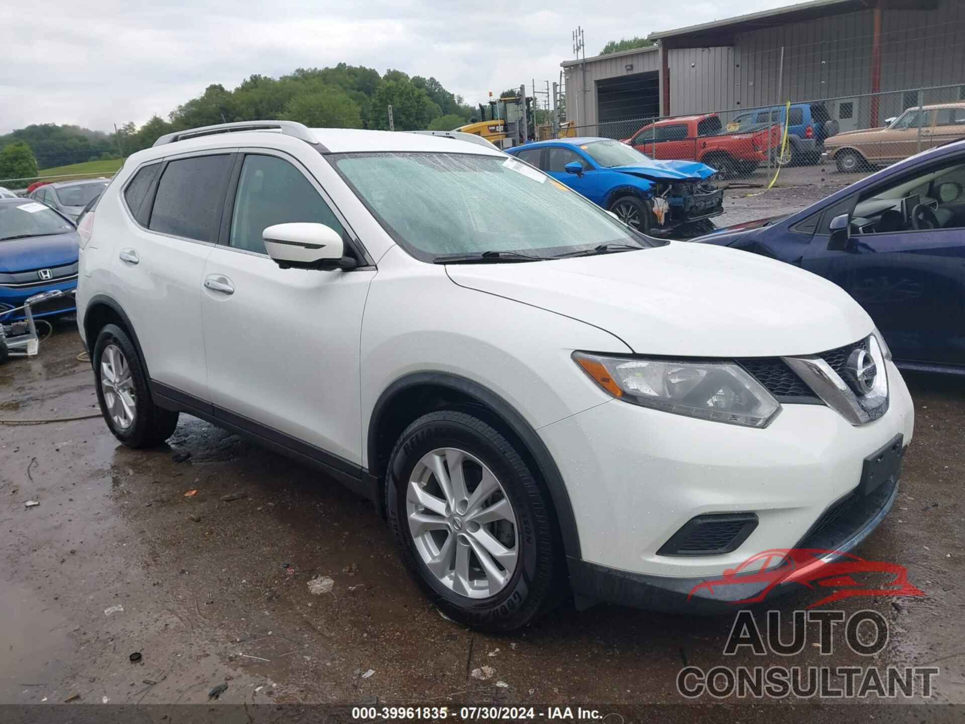 NISSAN ROGUE 2016 - KNMAT2MV0GP716671