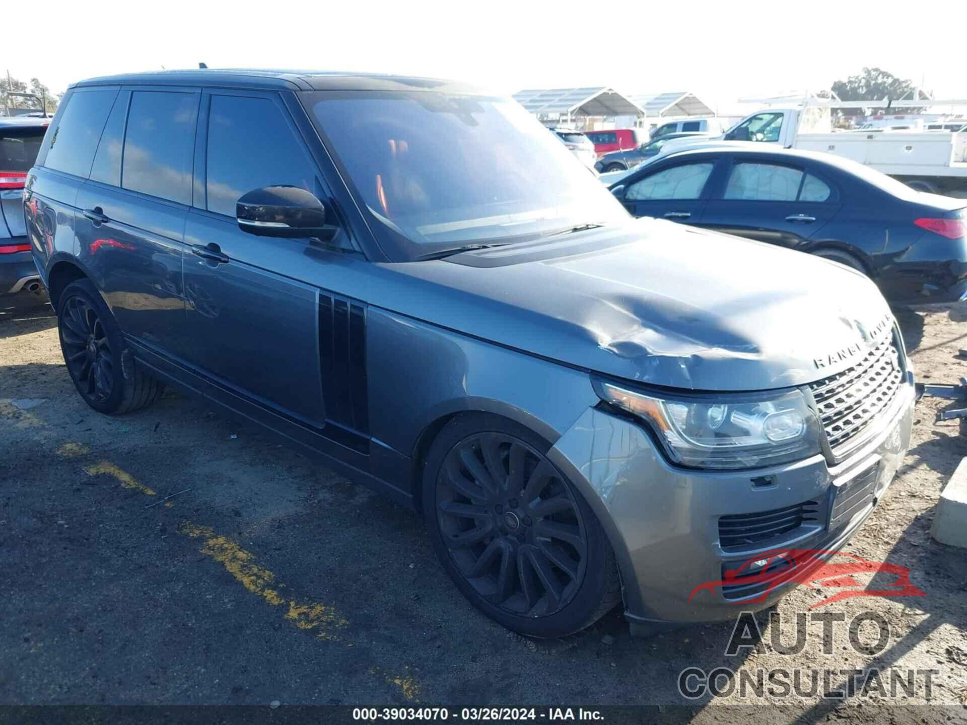 LAND ROVER RANGE ROVER 2016 - SALGS2EF6GA265486