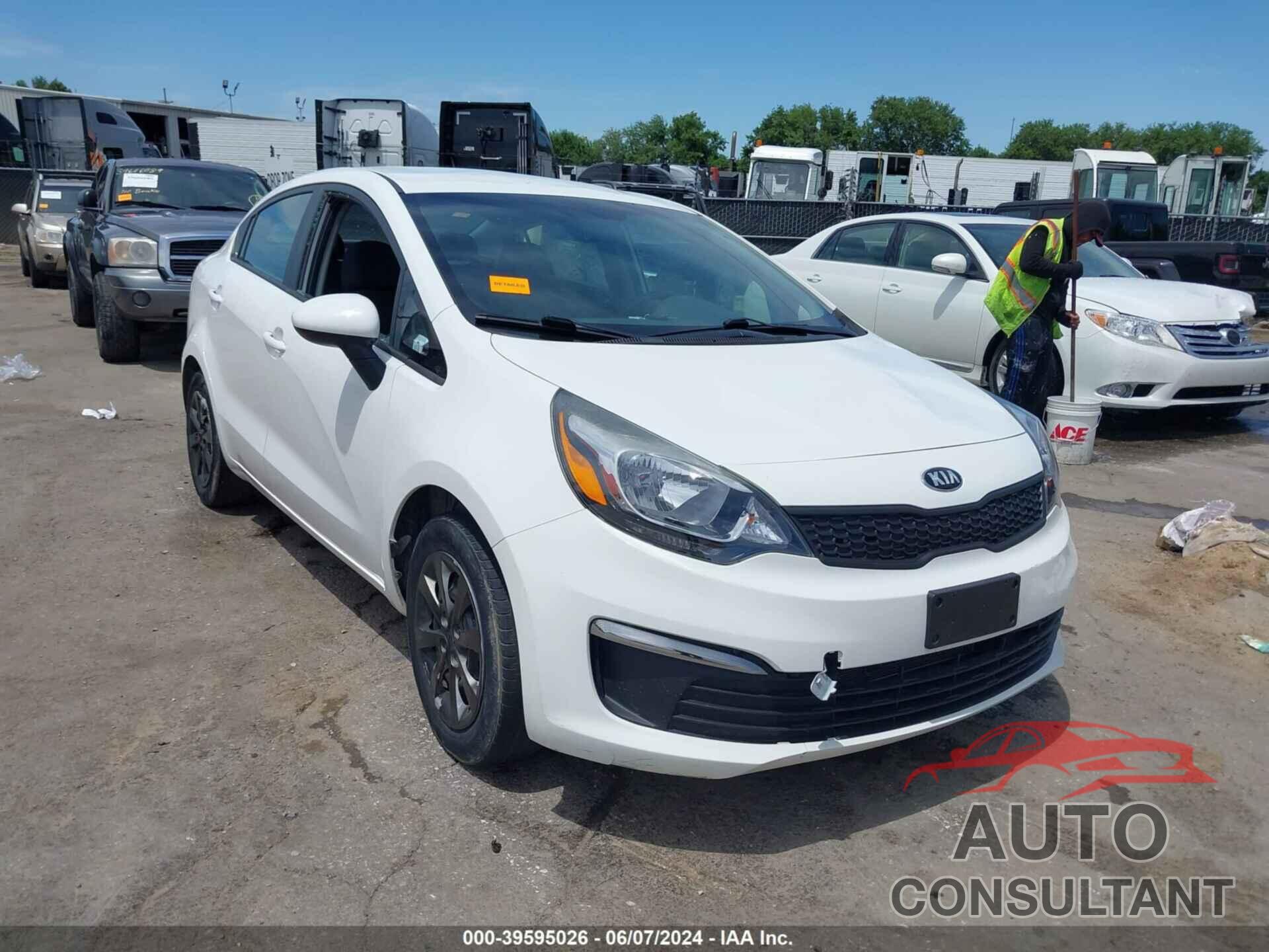 KIA RIO 2017 - KNADM4A36H6104780