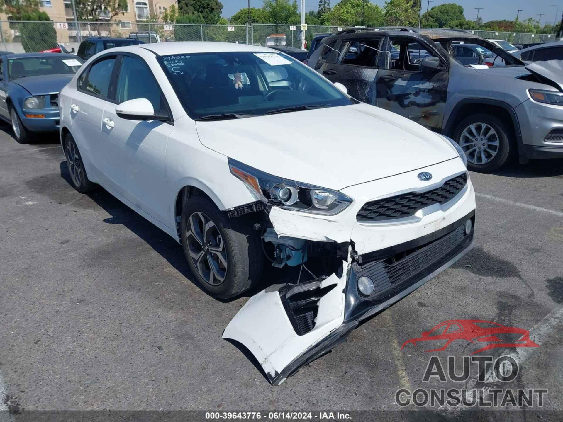KIA FORTE 2019 - 3KPF24AD7KE093428