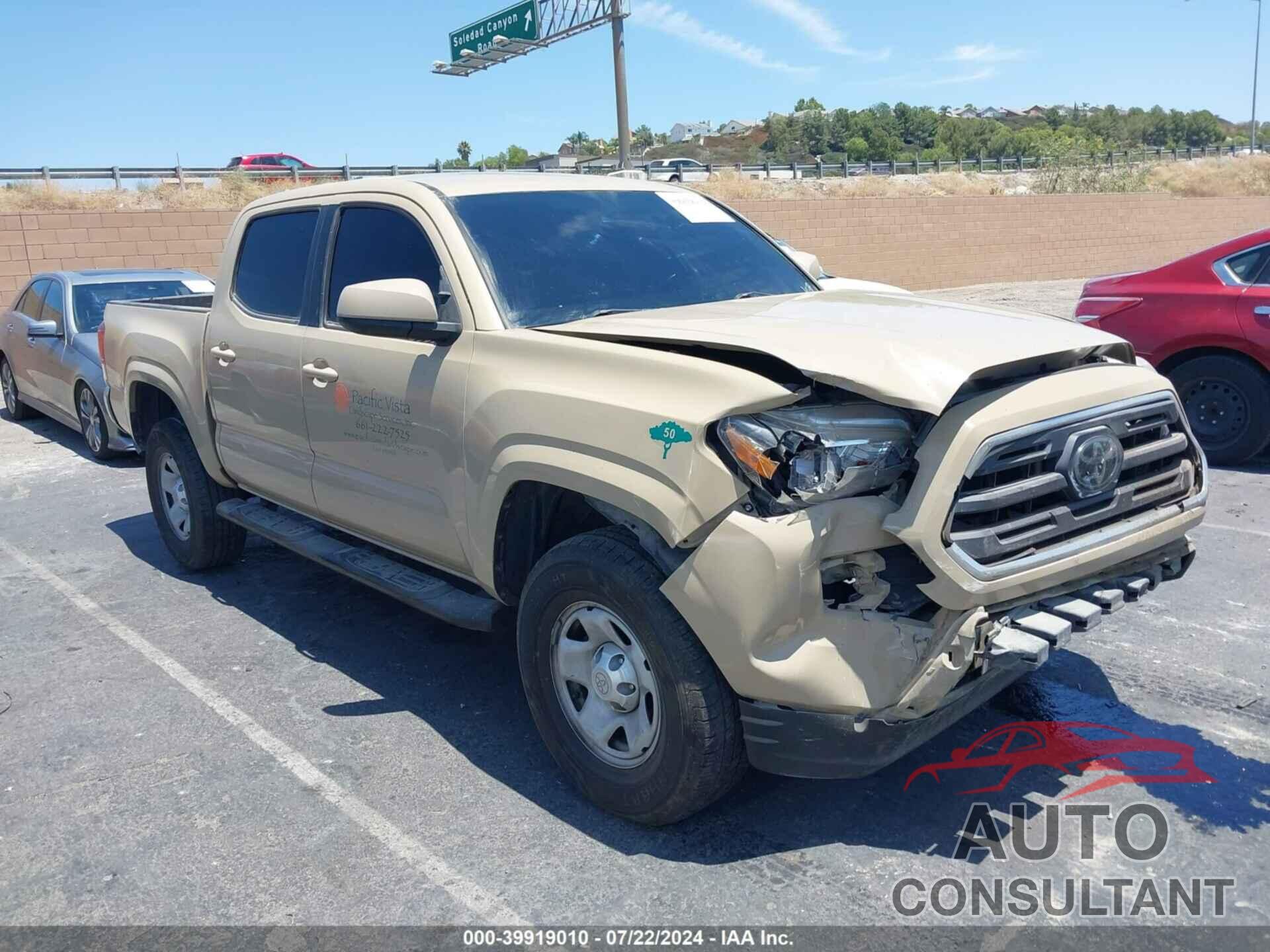 TOYOTA TACOMA 2018 - 5TFAX5GN7JX104606