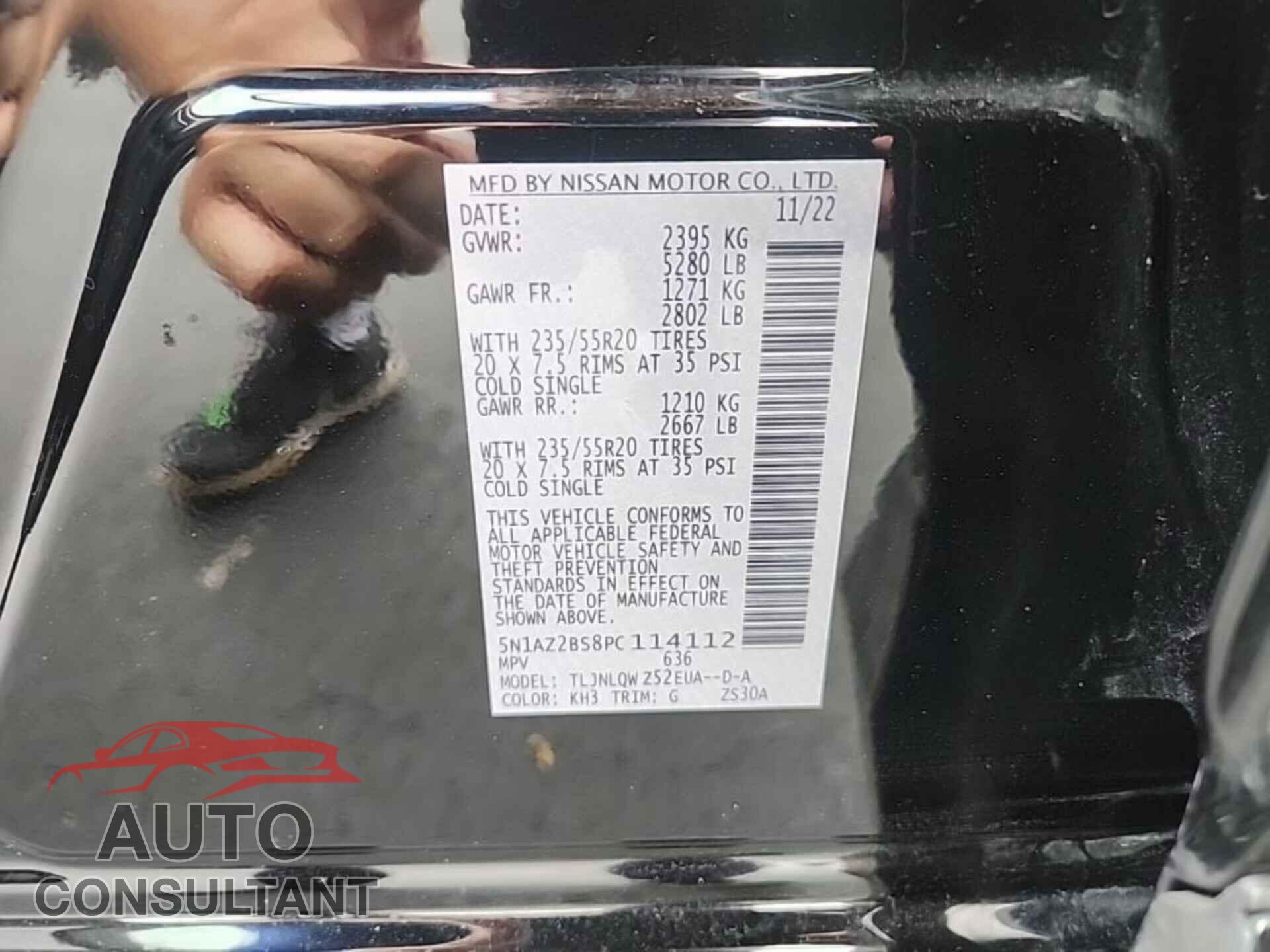 NISSAN MURANO 2023 - 5N1AZ2BS8PC114112