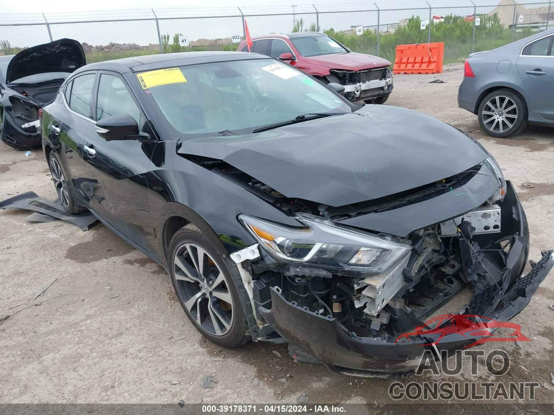 NISSAN MAXIMA 2017 - 1N4AA6AP8HC453041