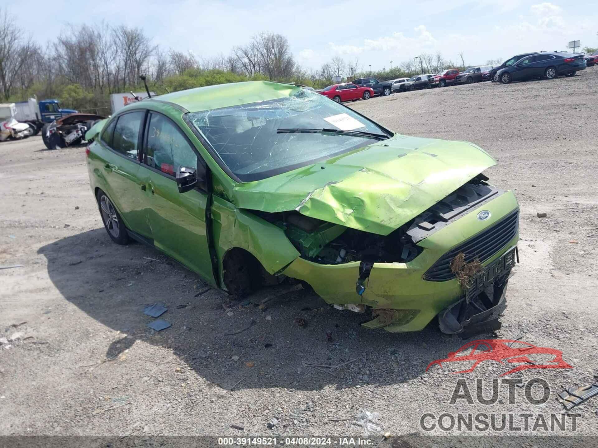 FORD FOCUS 2018 - 1FADP3F28JL257887