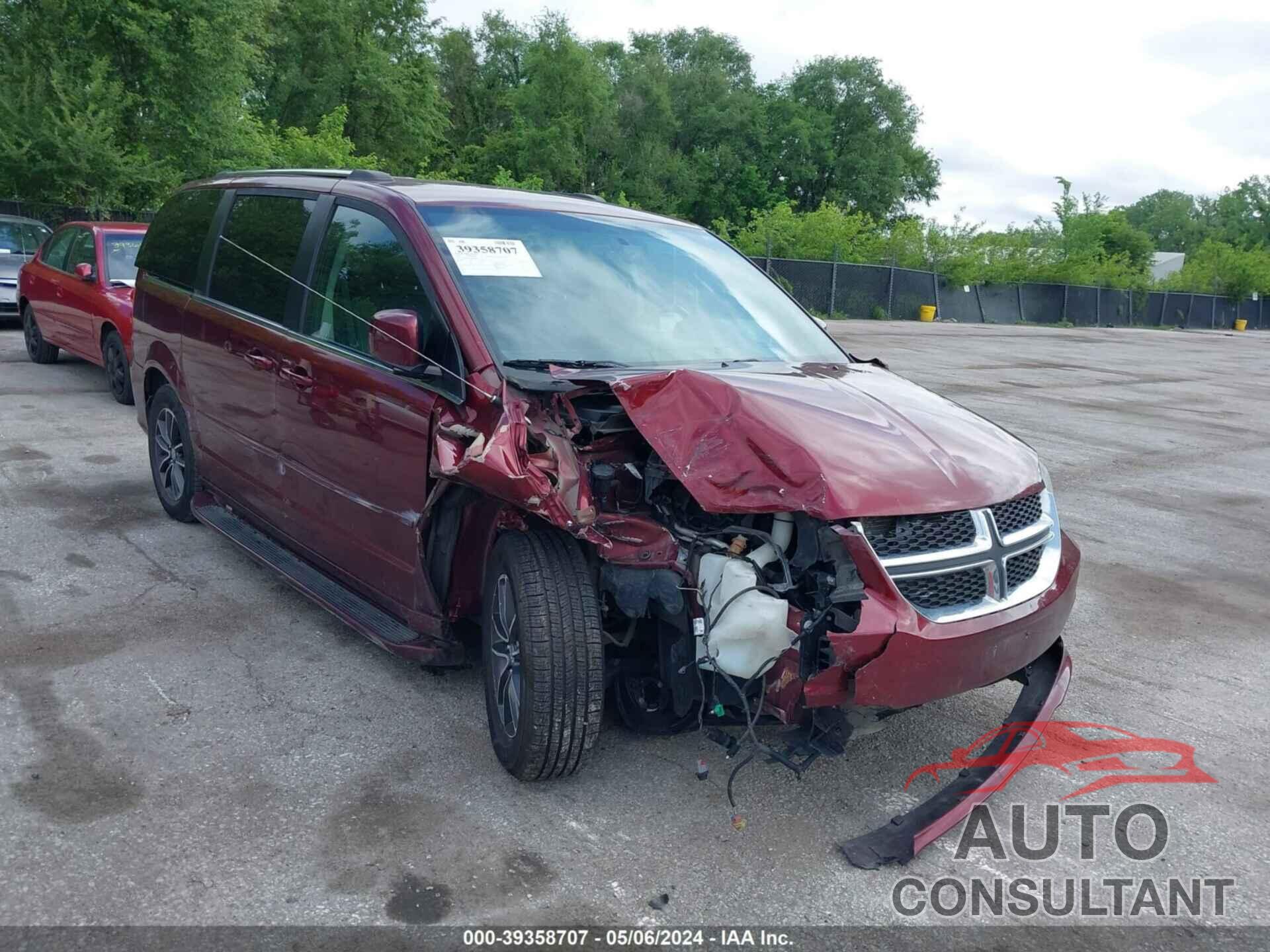 DODGE GRAND CARAVAN 2017 - 2C4RDGCG4HR862331