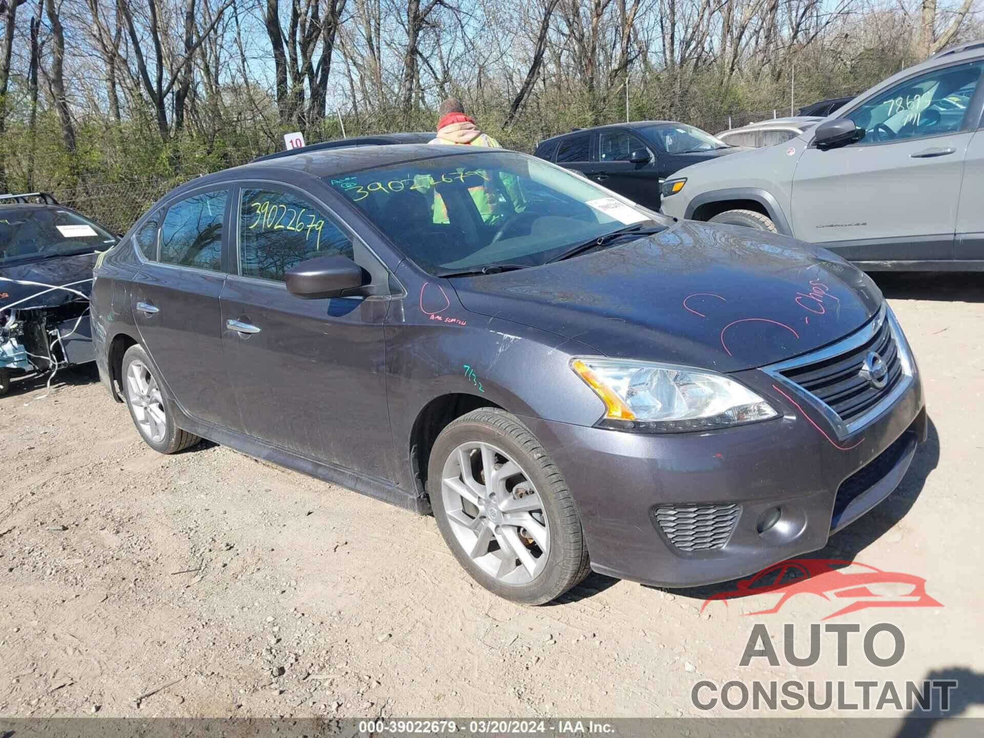 NISSAN SENTRA 2014 - 3N1AB7AP3EY299423