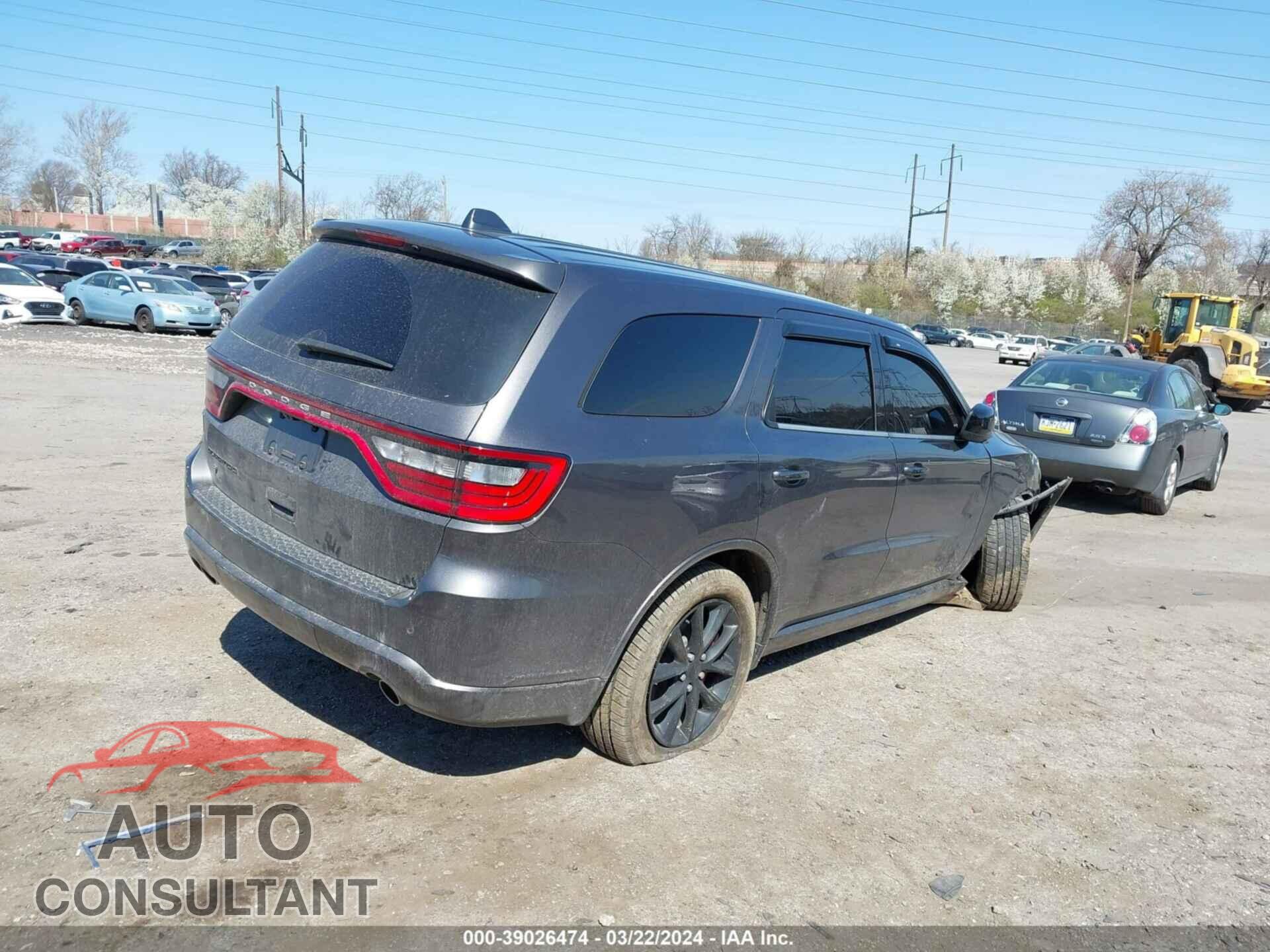 DODGE DURANGO 2018 - 1C4RDJAG6JC496435