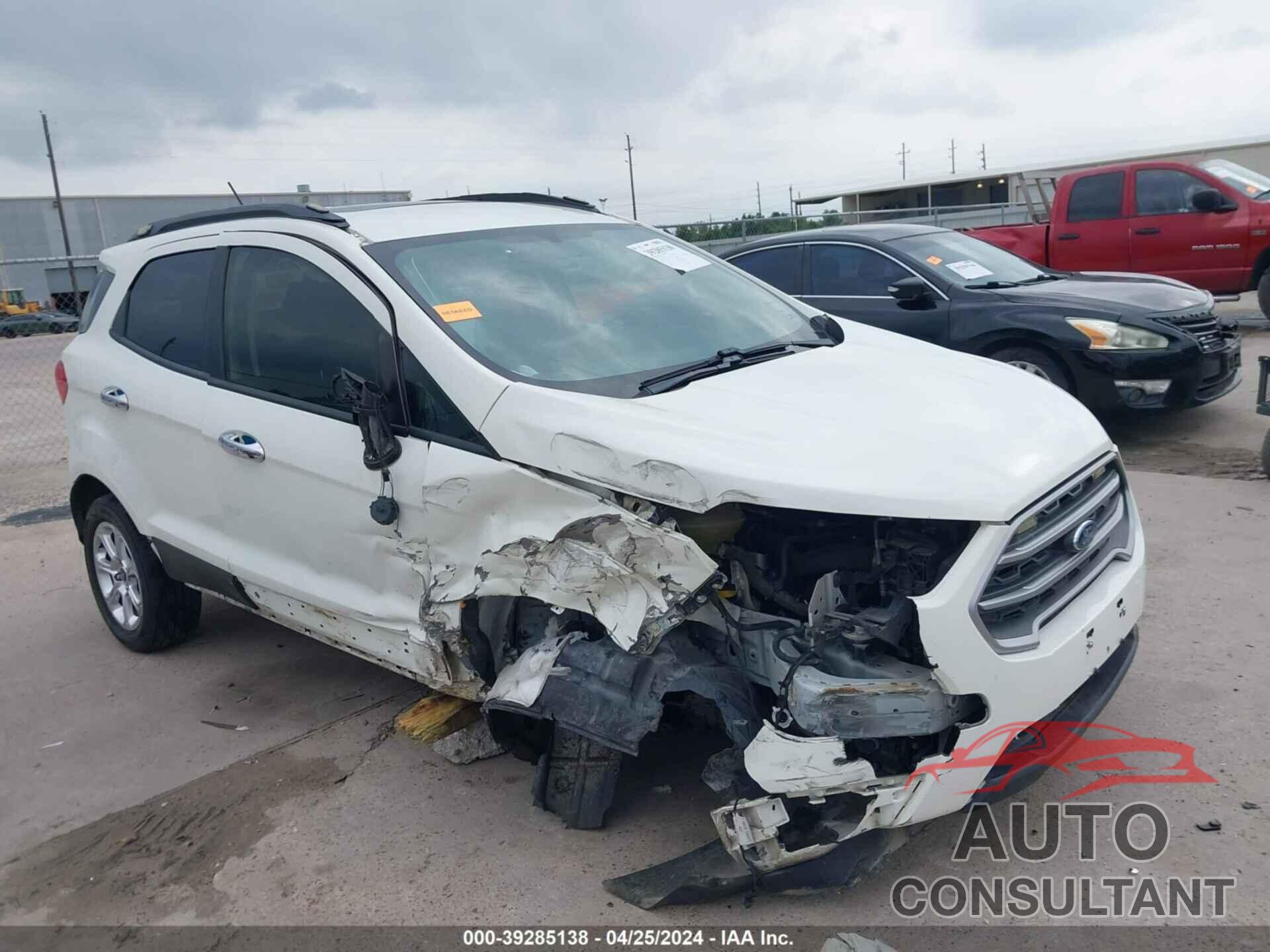 FORD ECOSPORT 2019 - MAJ3S2GE9KC286345