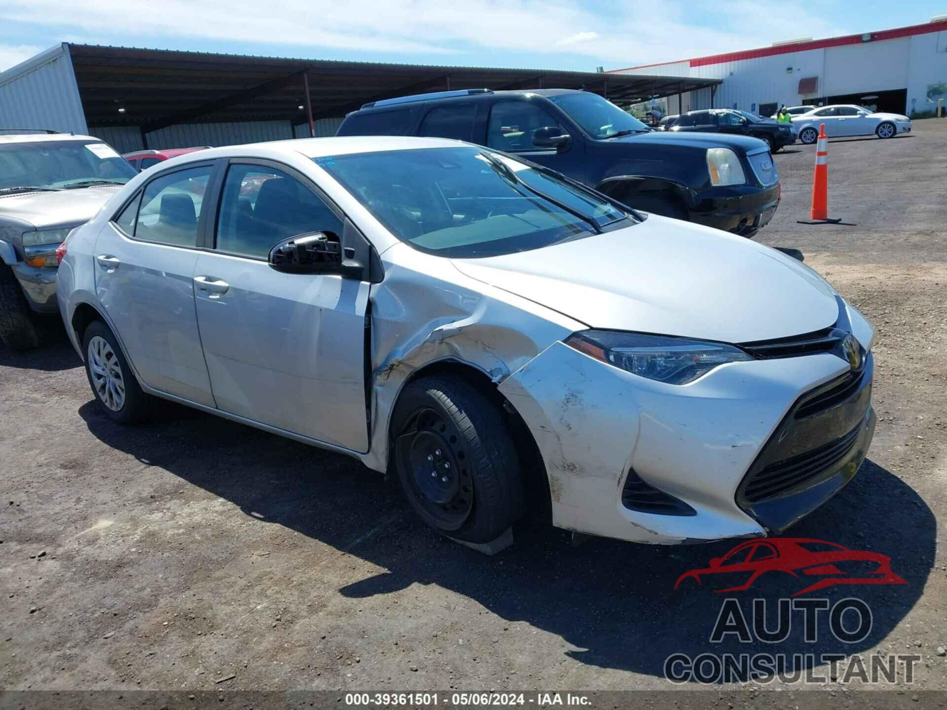TOYOTA COROLLA 2019 - 2T1BURHE9KC245115