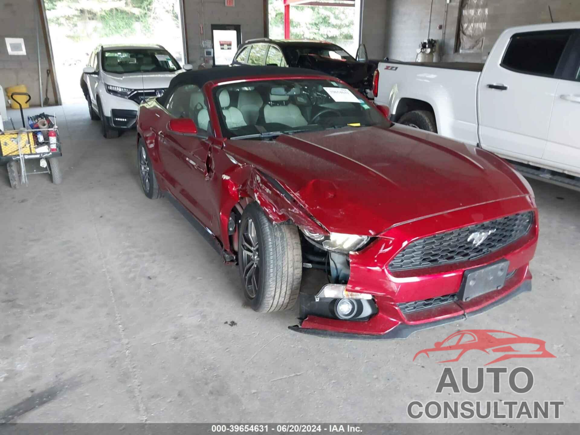 FORD MUSTANG 2017 - 1FATP8UH1H5221053