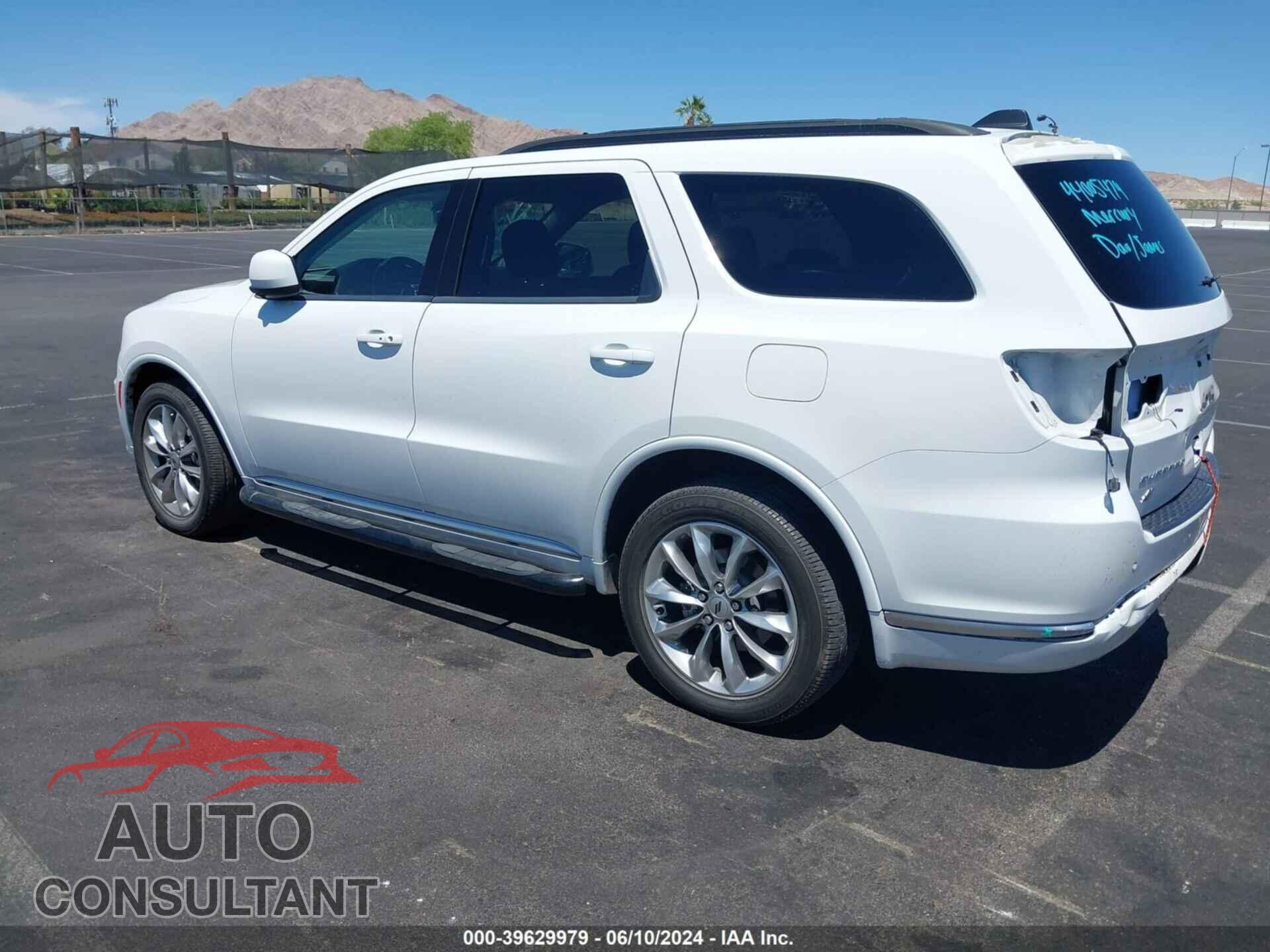 DODGE DURANGO 2022 - 1C4RDJAG9NC129566