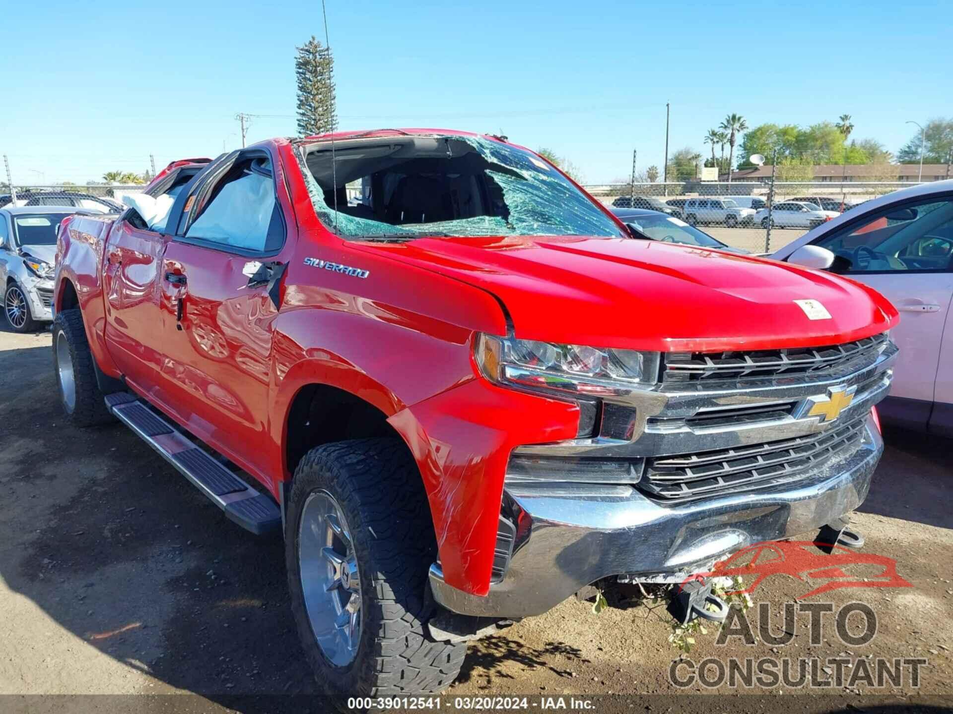 CHEVROLET SILVERADO 2019 - 3GCUYDED5KG119593