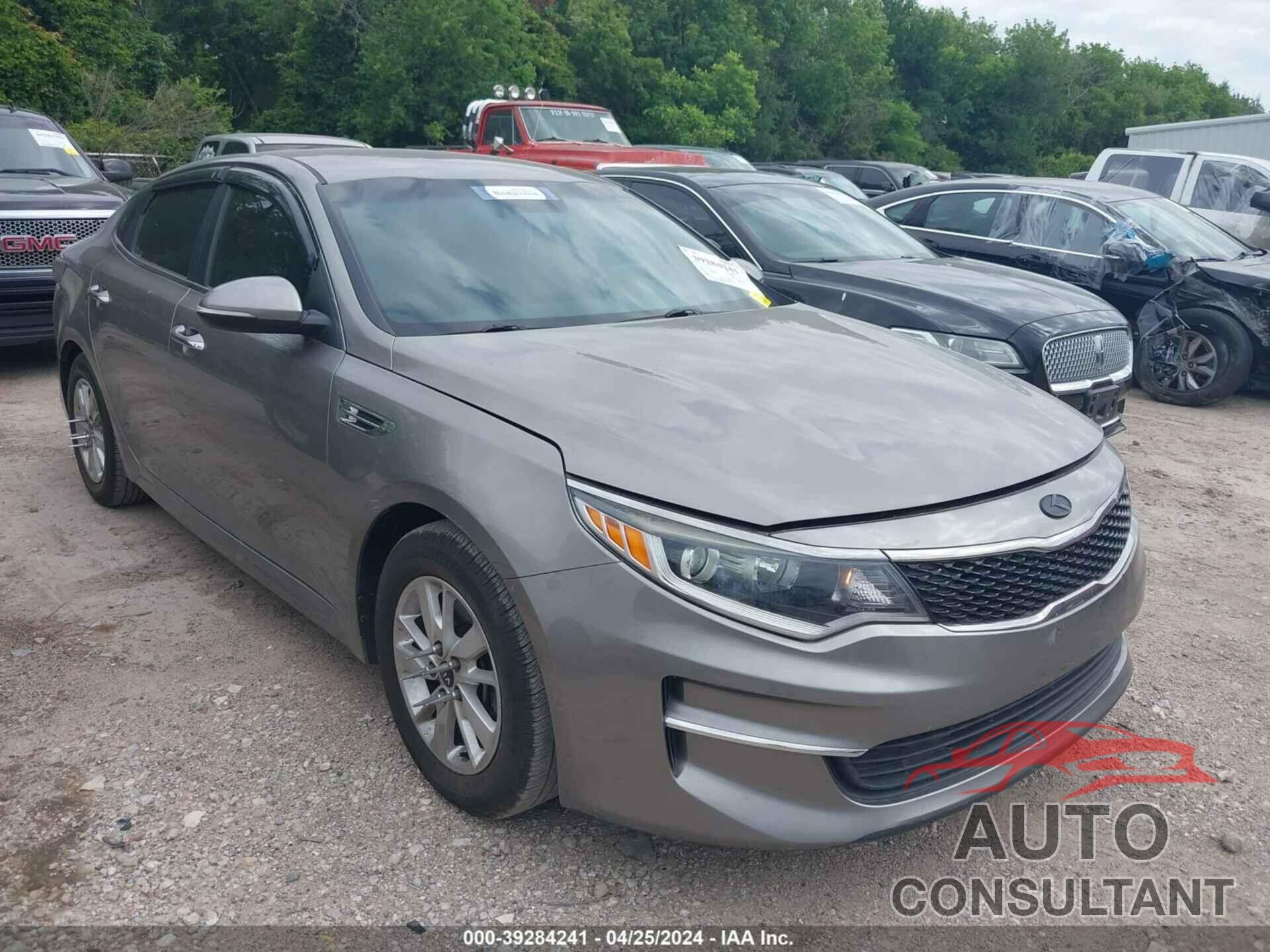 KIA OPTIMA 2018 - 5XXGT4L3XJG236612